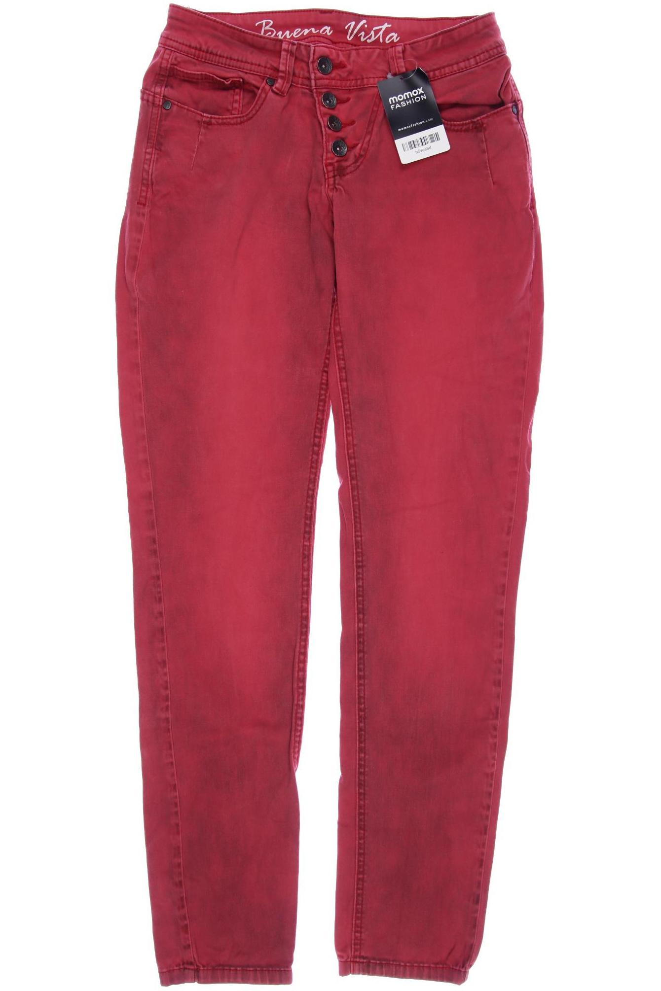 

Buena Vista Damen Jeans, rot, Gr. 0