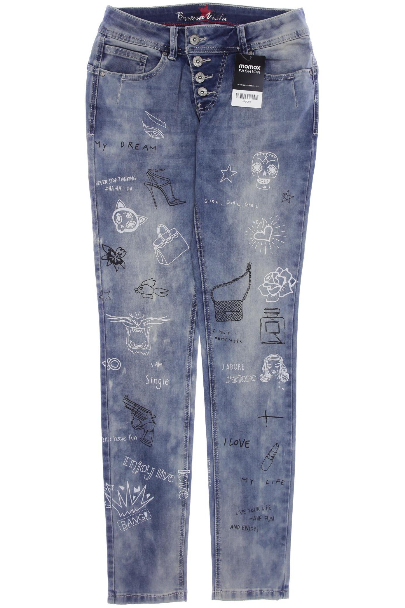 

Buena Vista Damen Jeans, blau, Gr. 0