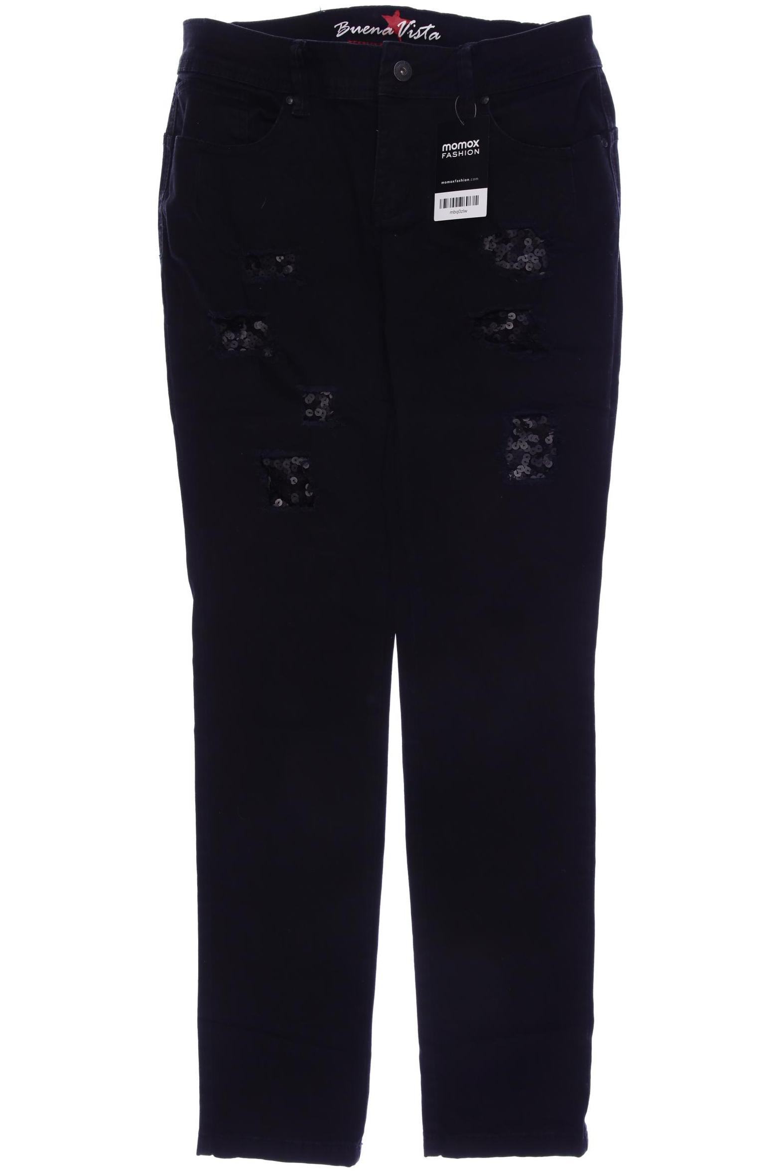 

Buena Vista Damen Jeans, schwarz, Gr. 0