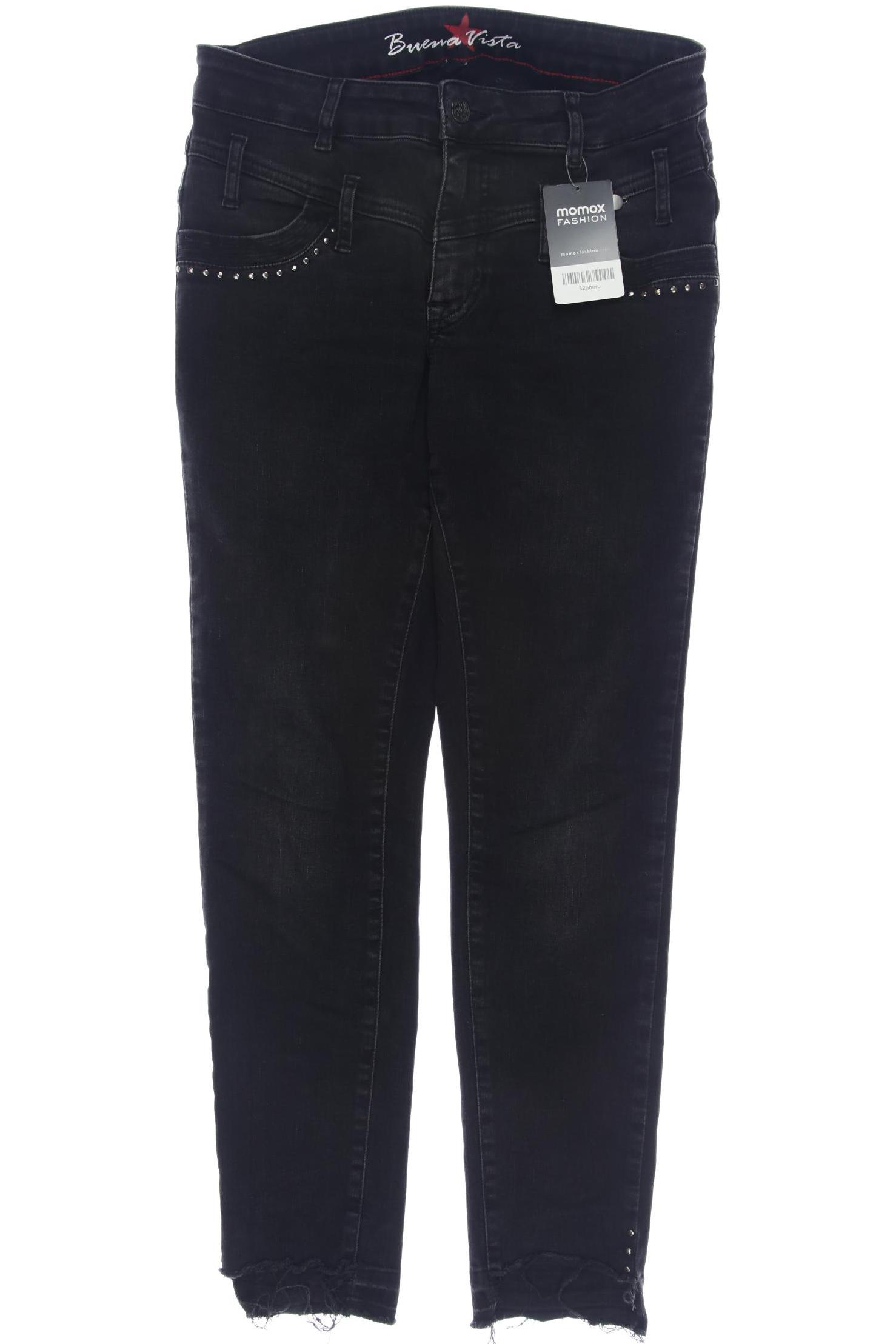 

Buena Vista Damen Jeans, schwarz, Gr. 0