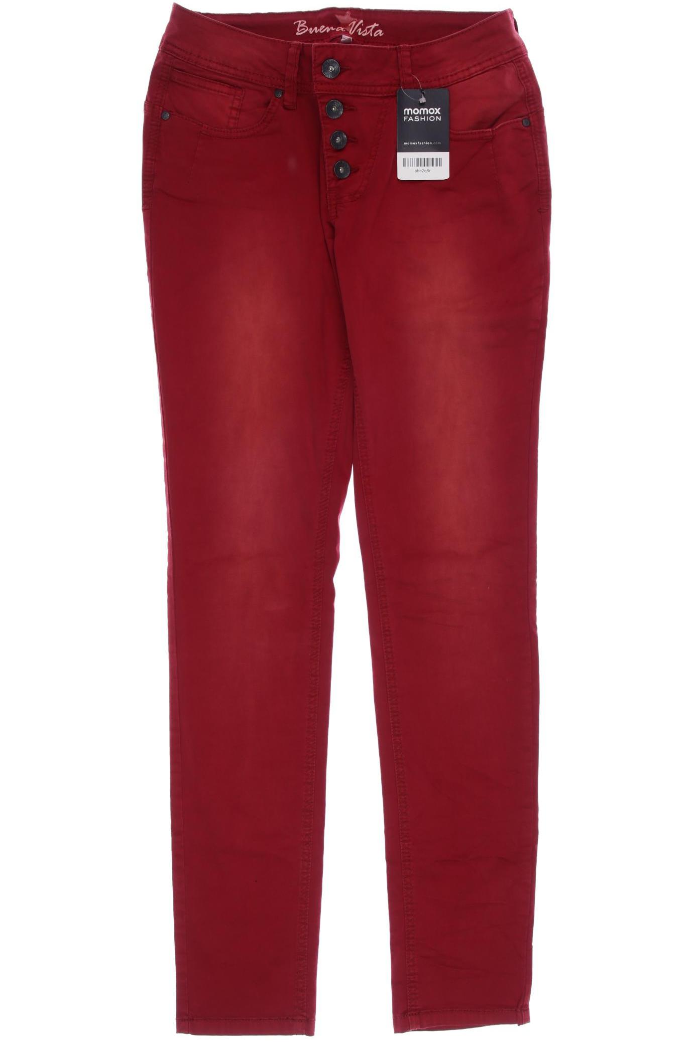 

Buena Vista Damen Jeans, rot, Gr. 0