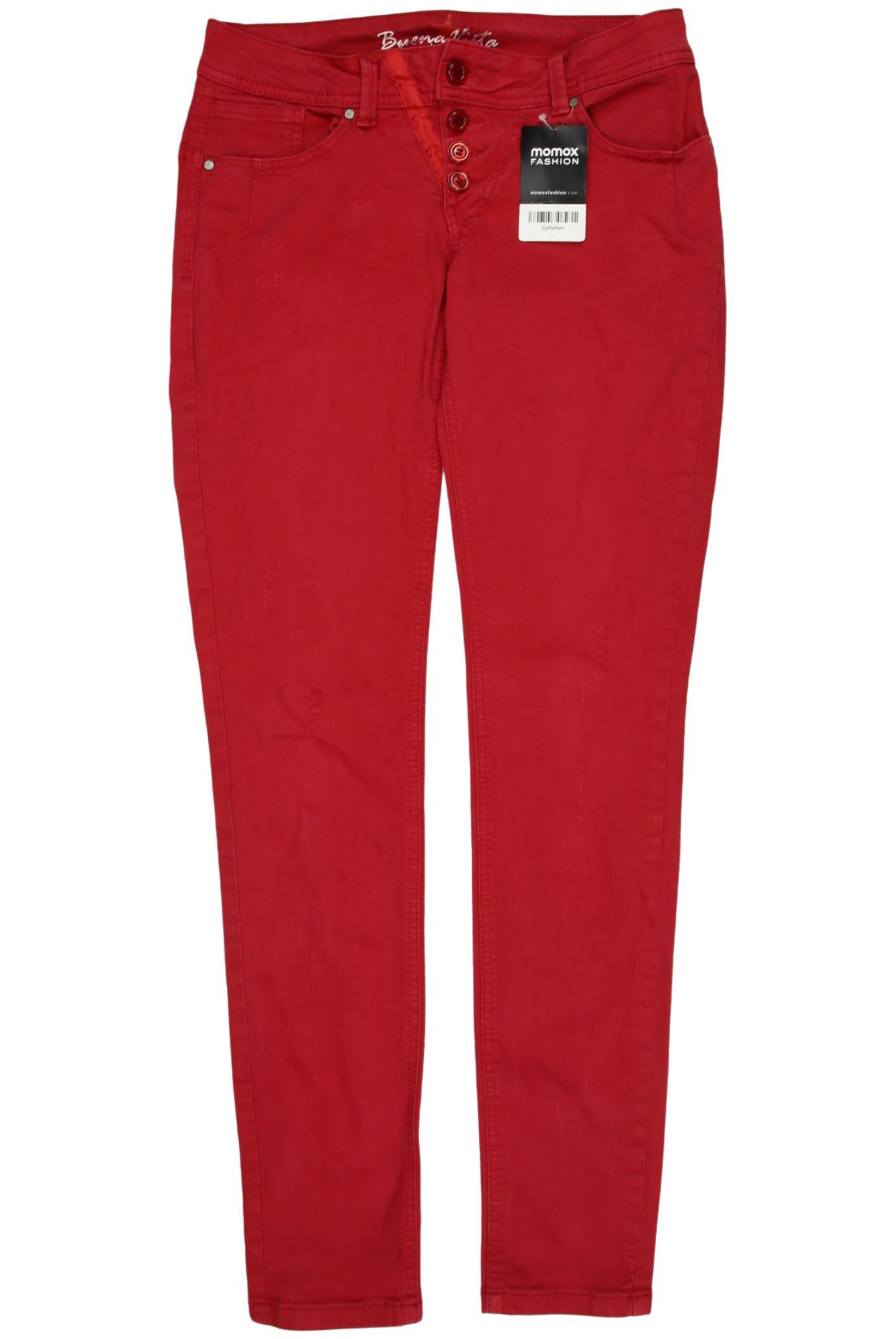 

Buena Vista Damen Jeans, rot, Gr. 0