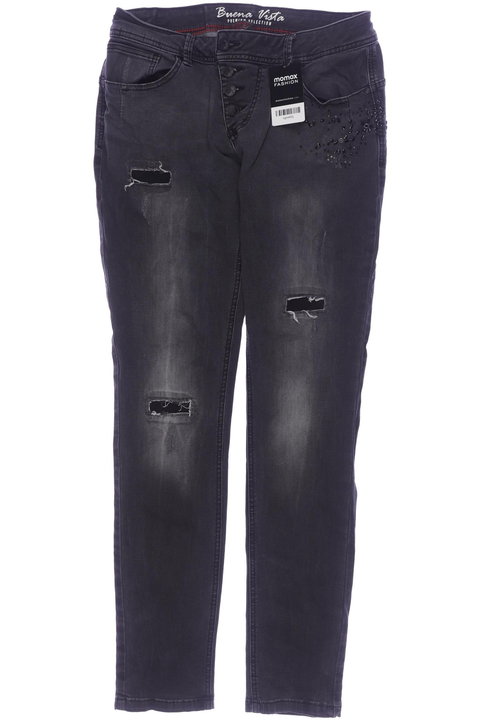 

Buena Vista Damen Jeans, schwarz, Gr. 0