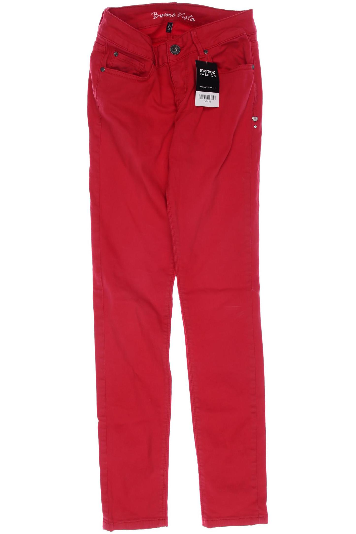 

Buena Vista Damen Jeans, rot, Gr. 0