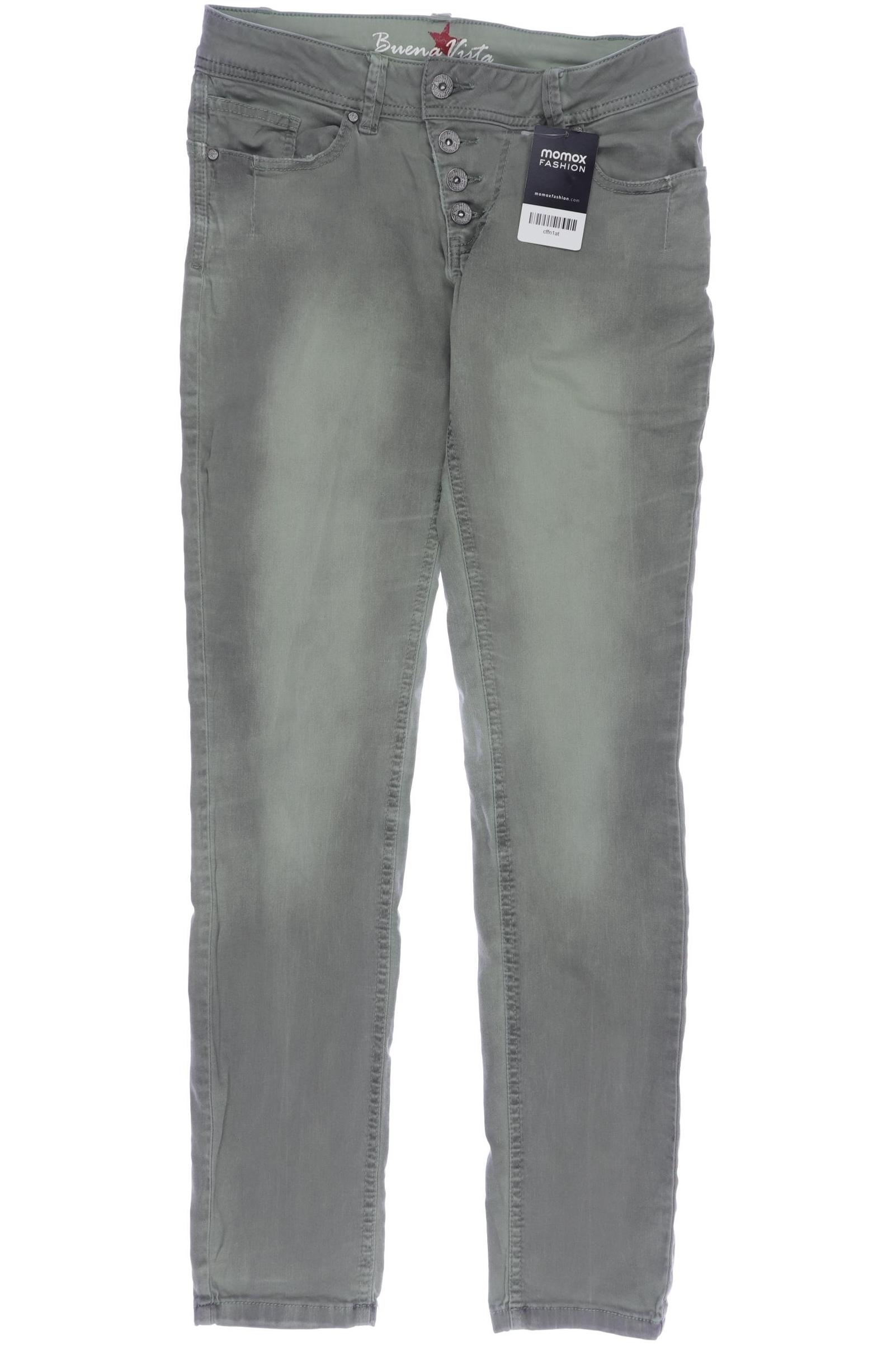 

Buena Vista Damen Jeans, grün, Gr. 0