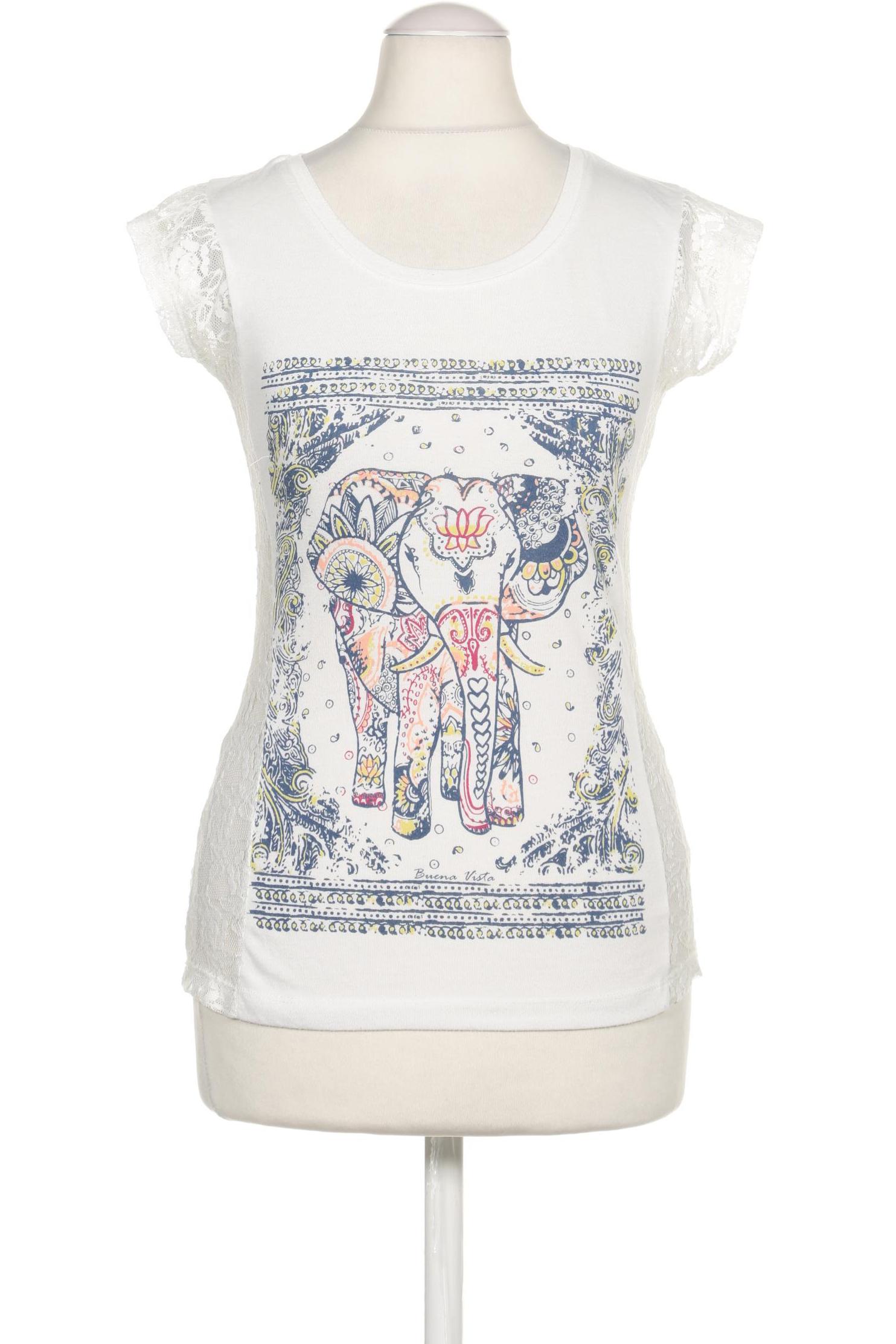 

Buena Vista Damen T-Shirt, weiß, Gr. 34