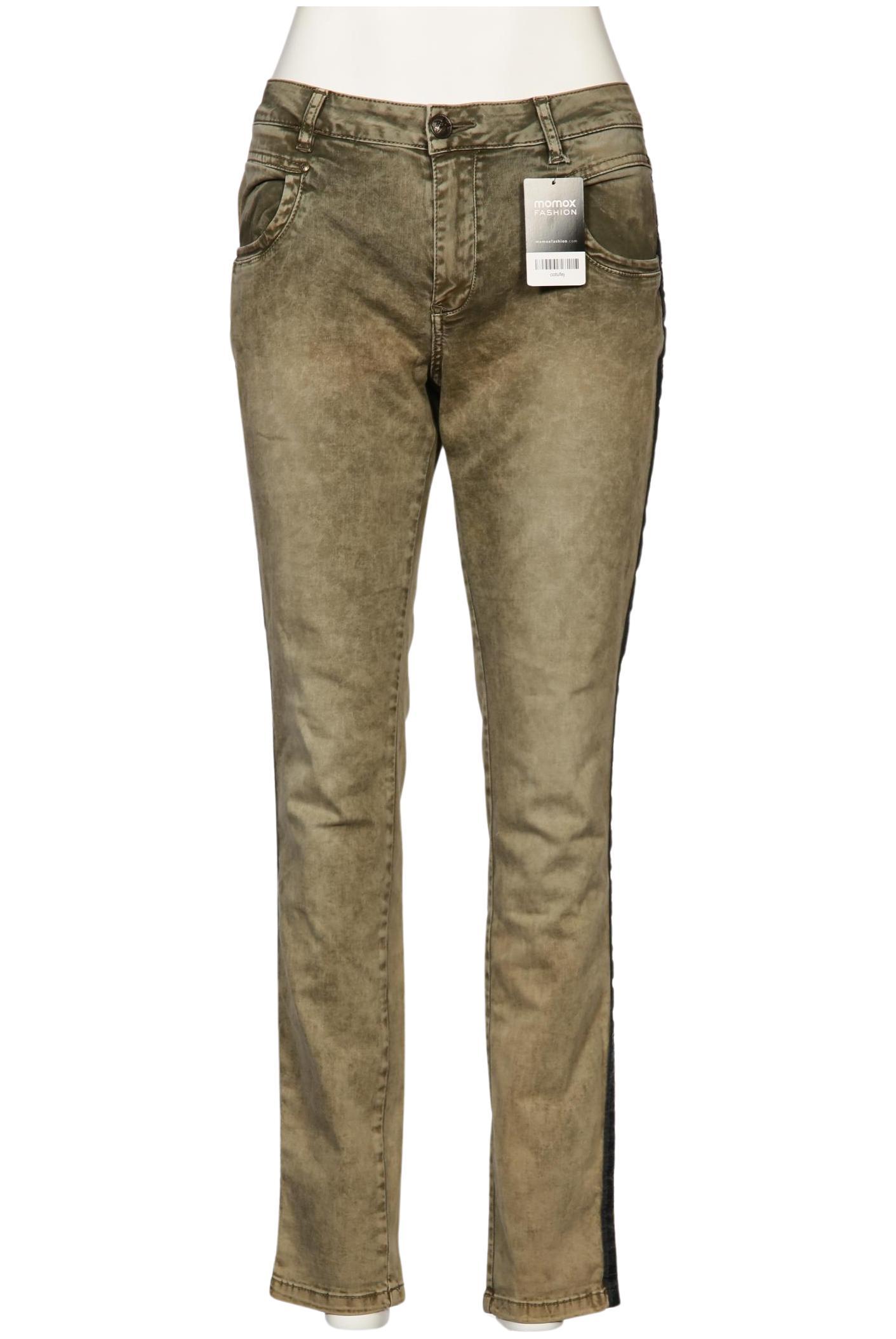 

Buena Vista Damen Jeans, grün, Gr. 0