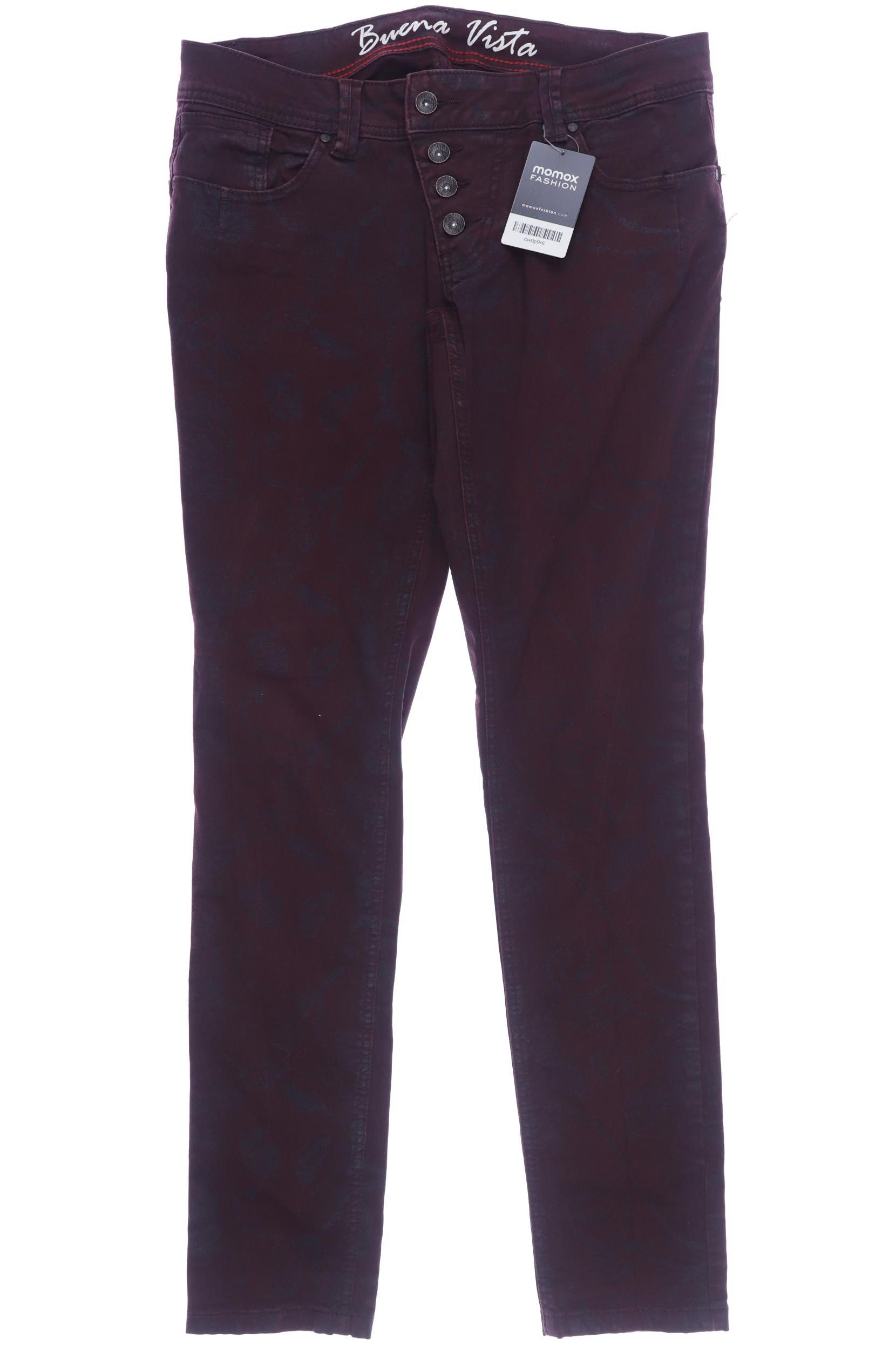 

Buena Vista Damen Jeans, bordeaux, Gr. 0