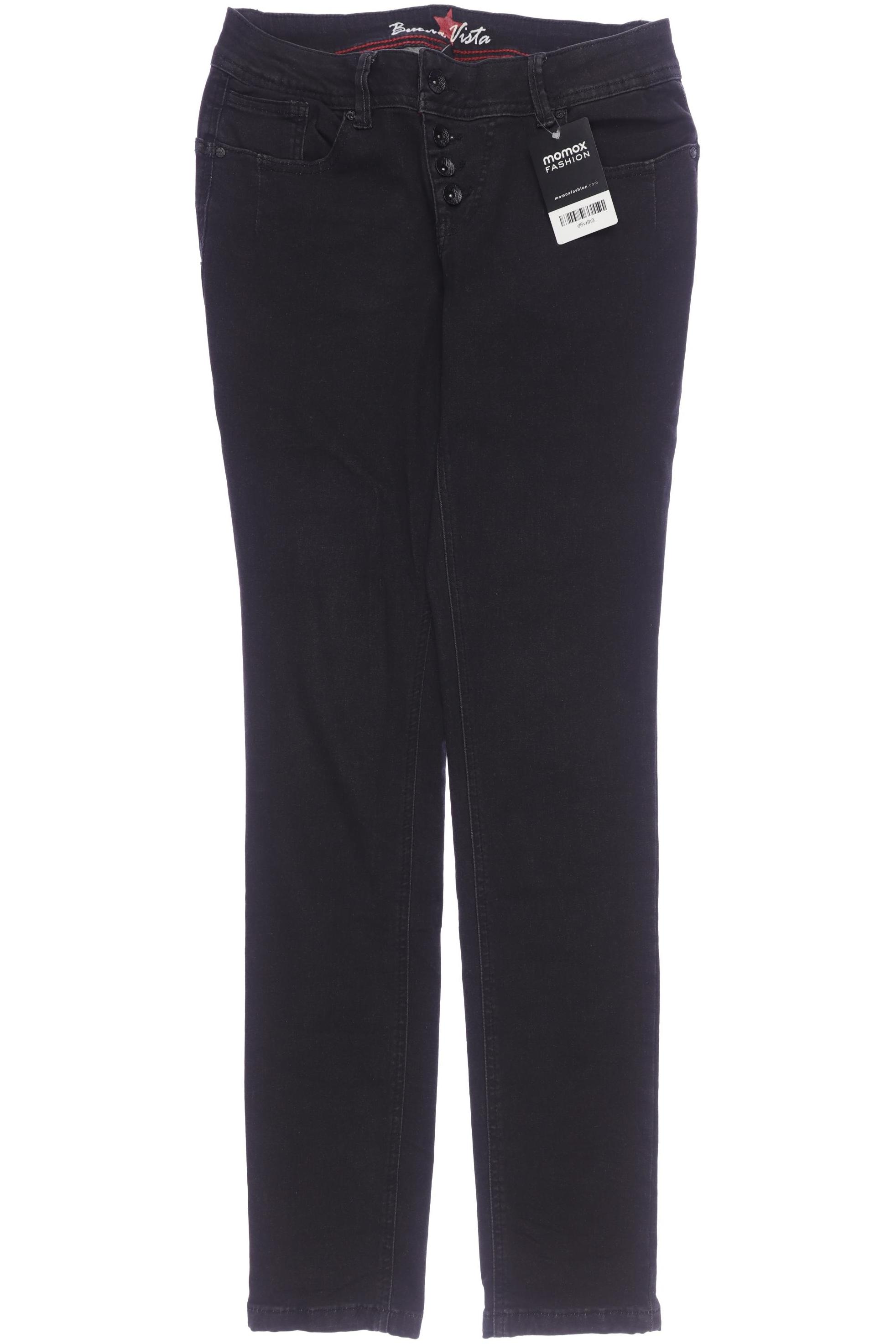 

Buena Vista Damen Jeans, schwarz, Gr. 0