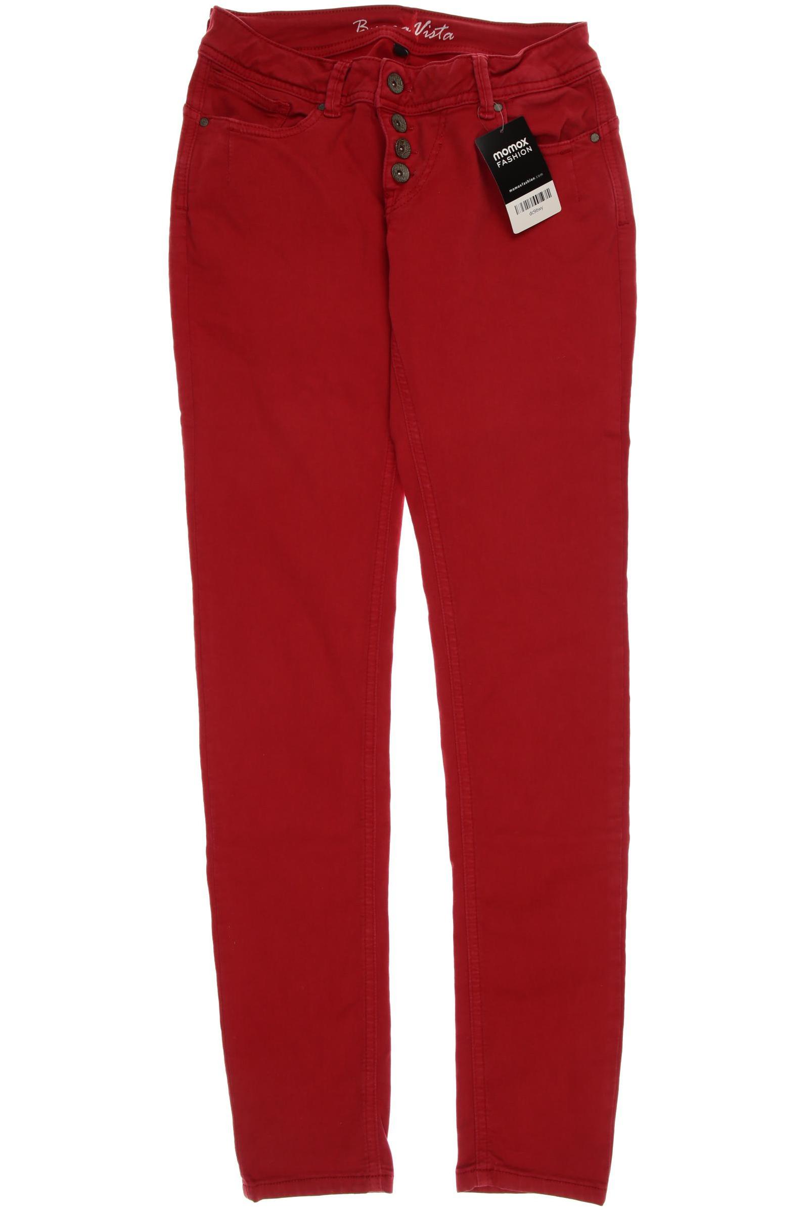 

Buena Vista Damen Jeans, rot, Gr. 0