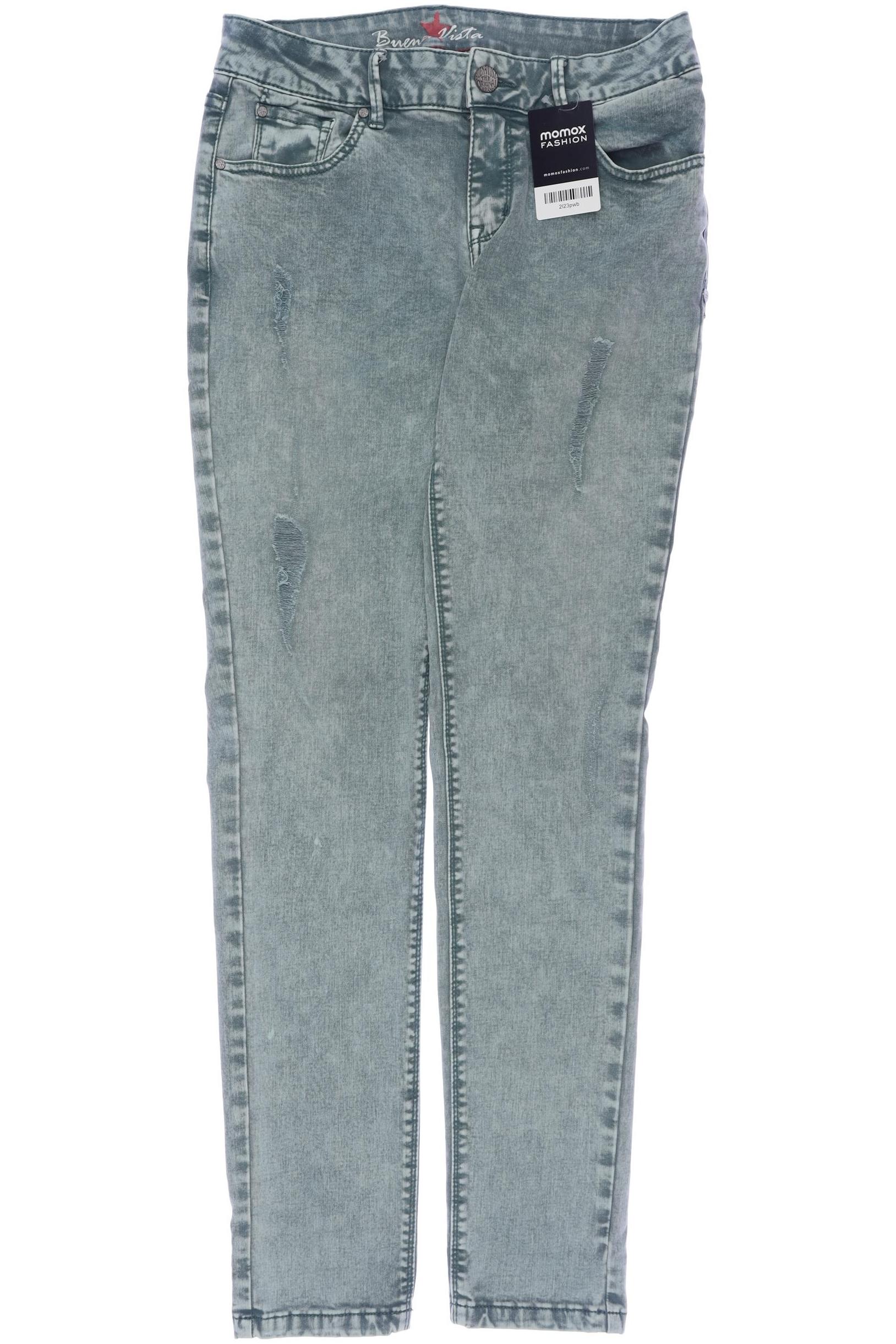 

Buena Vista Damen Jeans, türkis, Gr. 0
