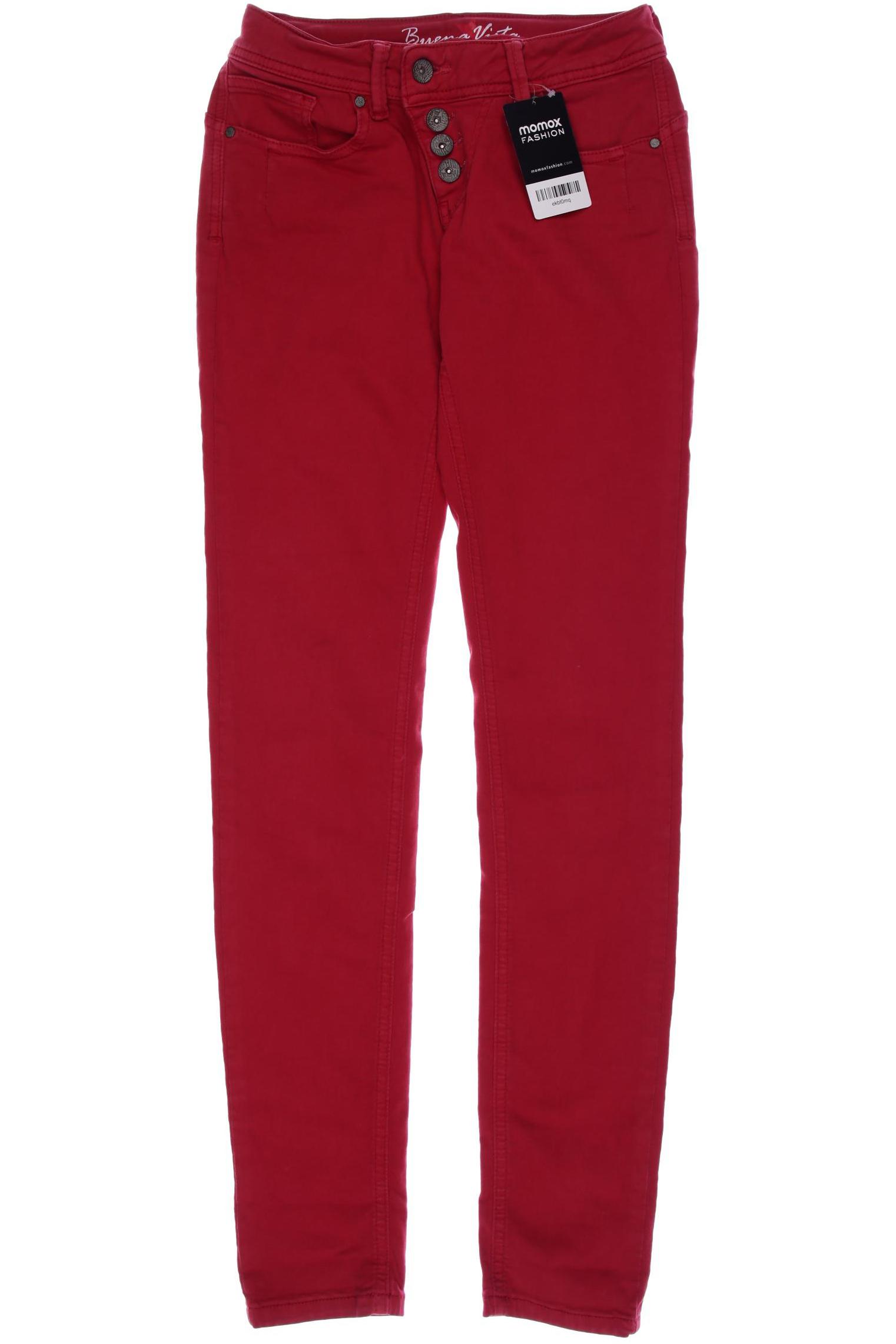 

Buena Vista Damen Jeans, rot, Gr. 0