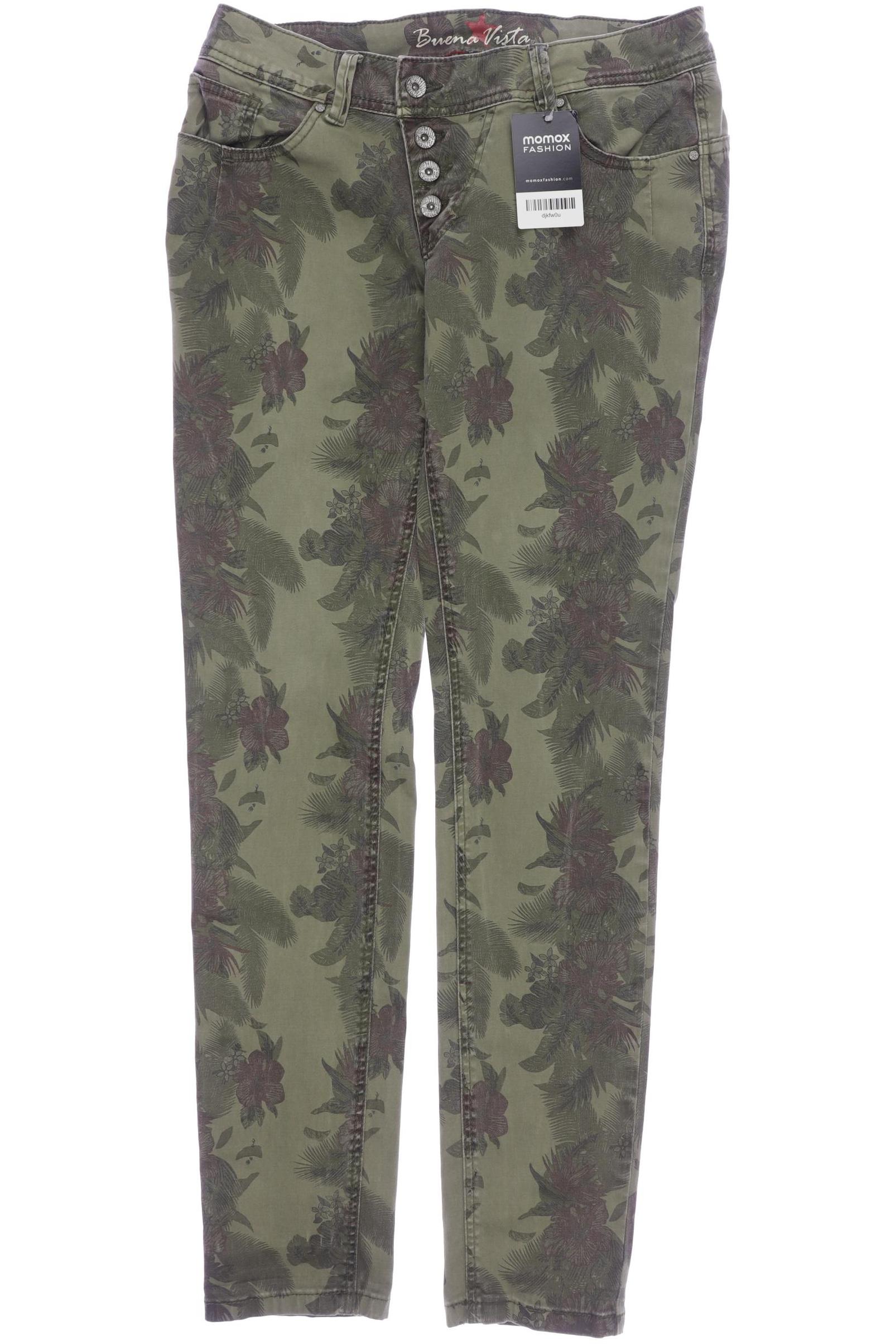 

Buena Vista Damen Jeans, grün, Gr. 0