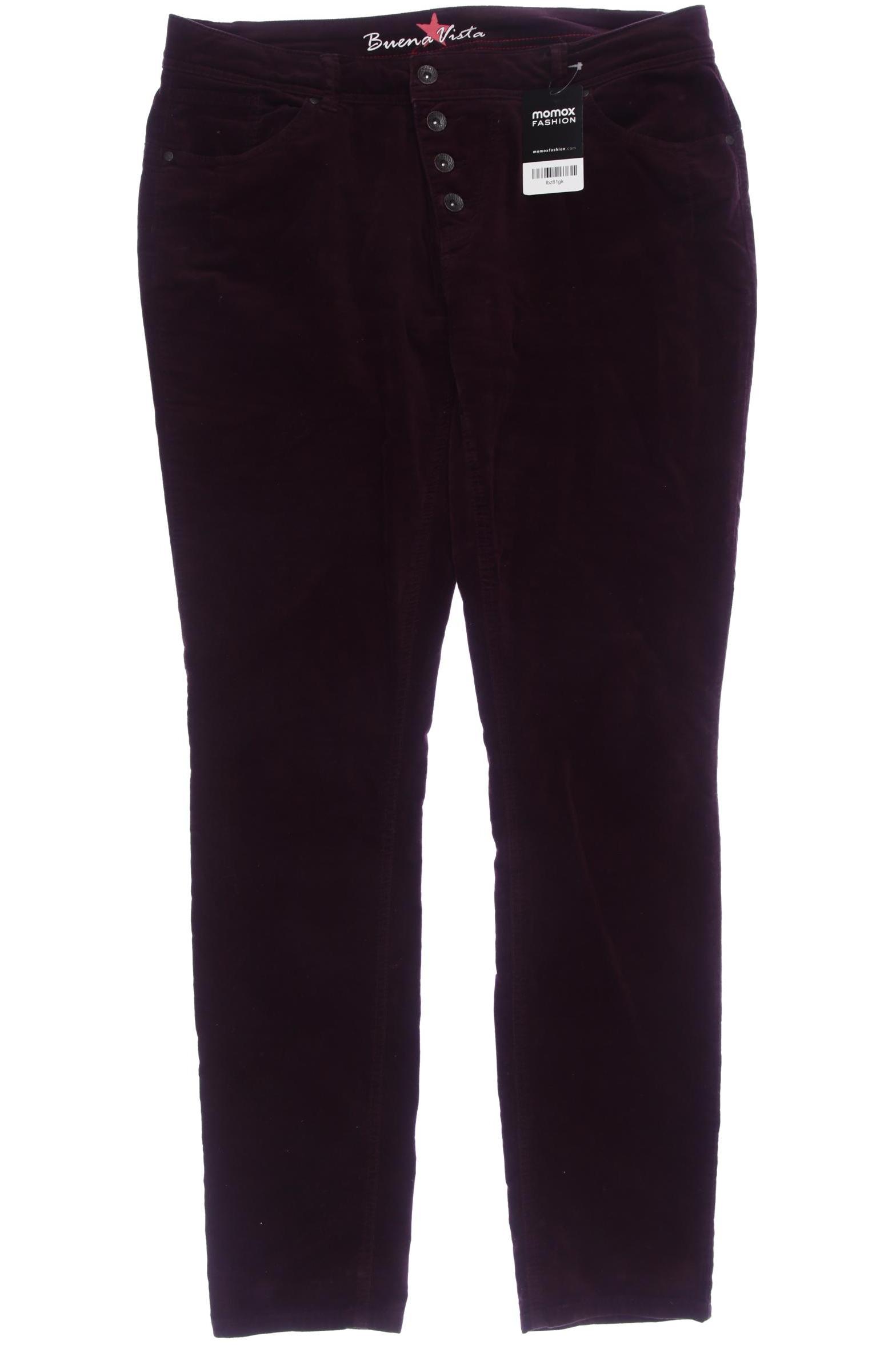 

Buena Vista Damen Stoffhose, bordeaux, Gr. 0