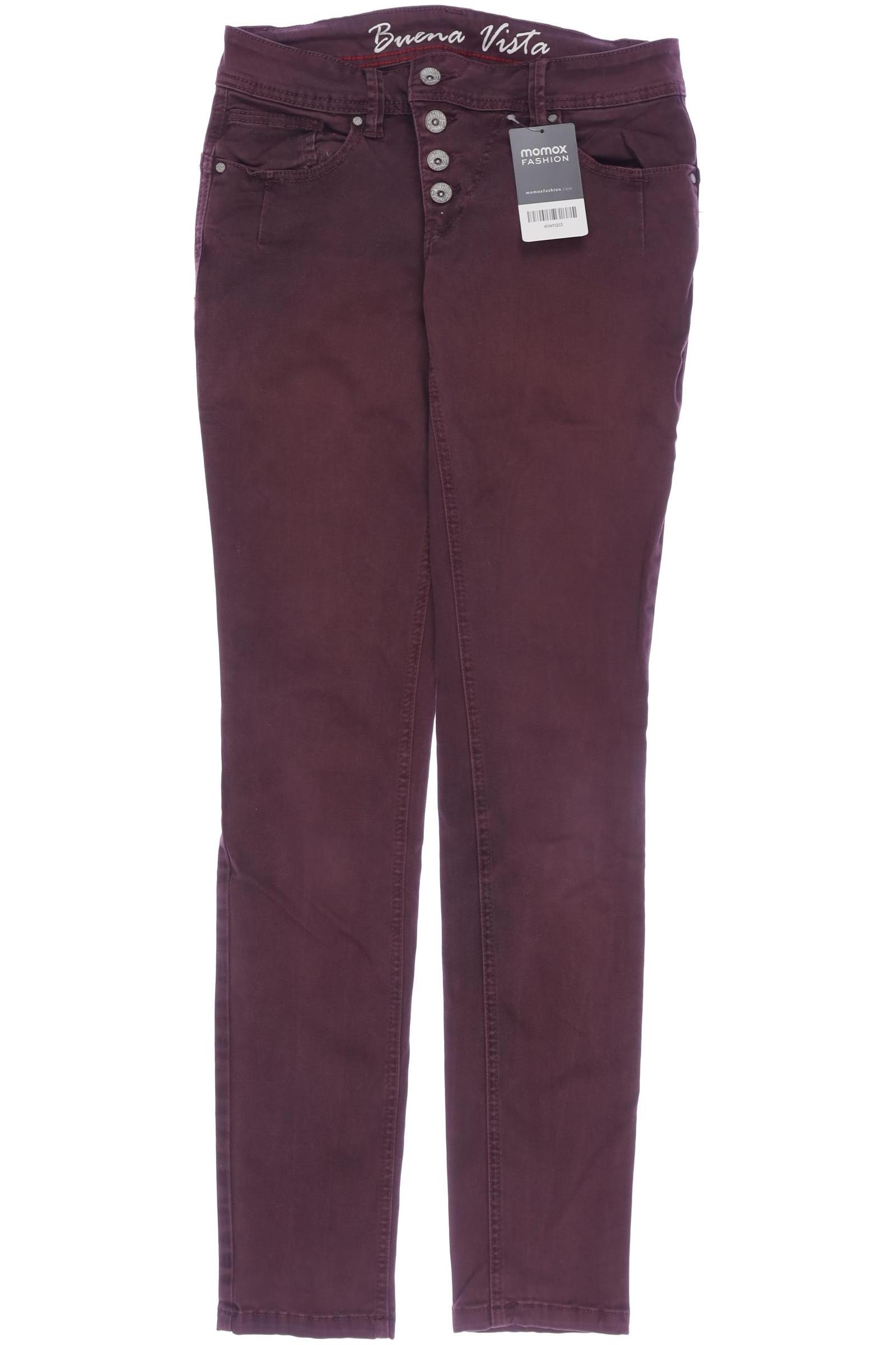 

Buena Vista Damen Jeans, bordeaux, Gr. 27