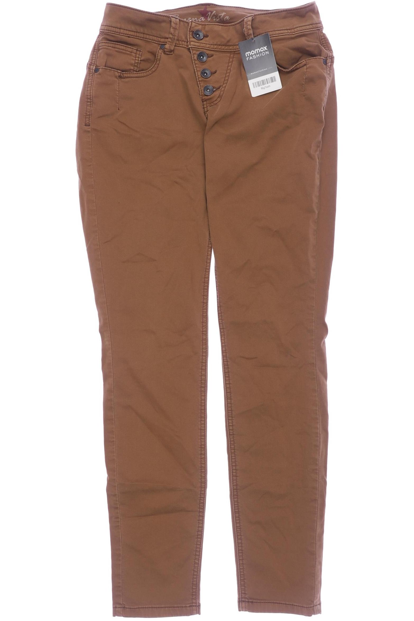 

Buena Vista Damen Jeans, braun, Gr. 0