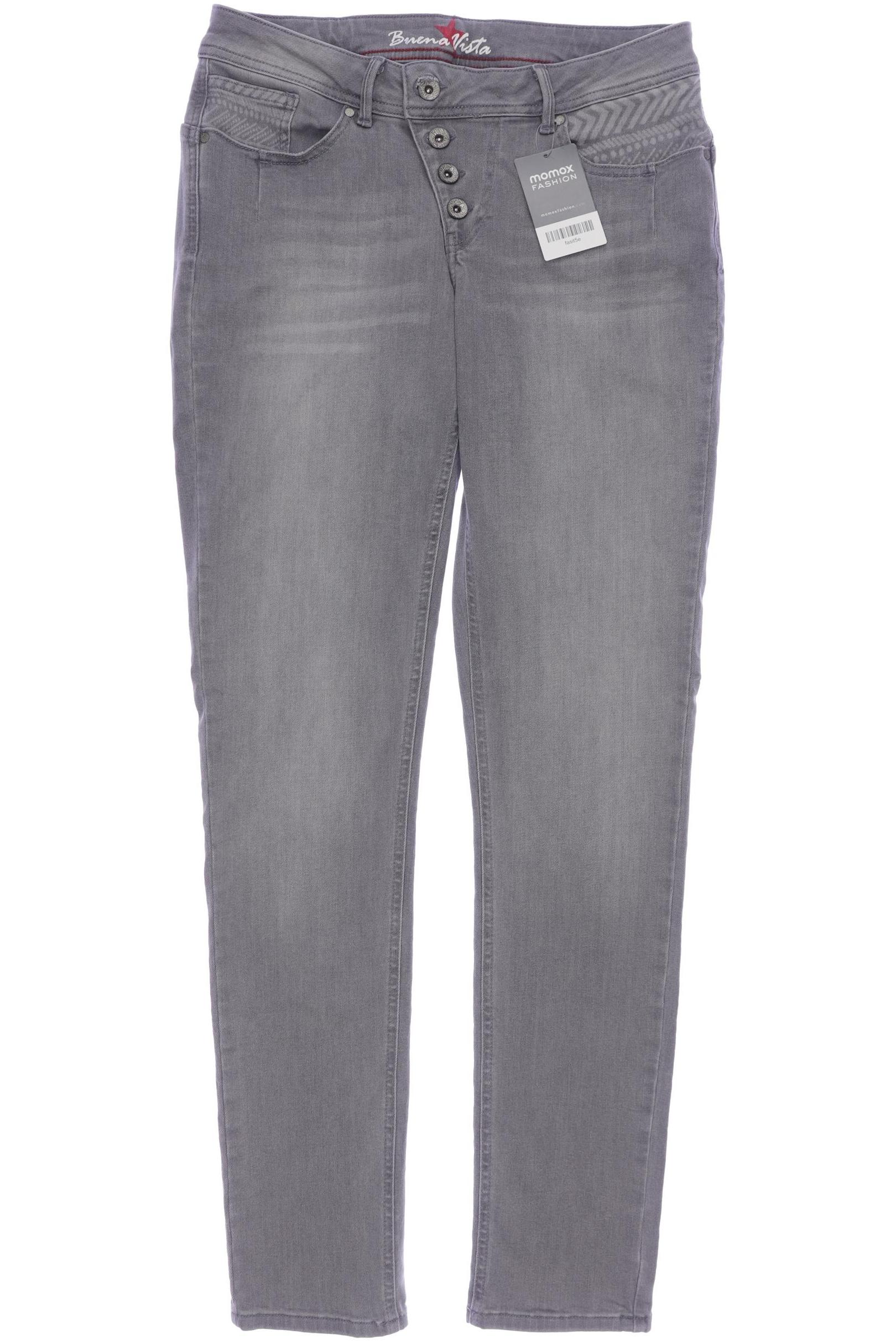 

Buena Vista Damen Jeans, grau, Gr. 0