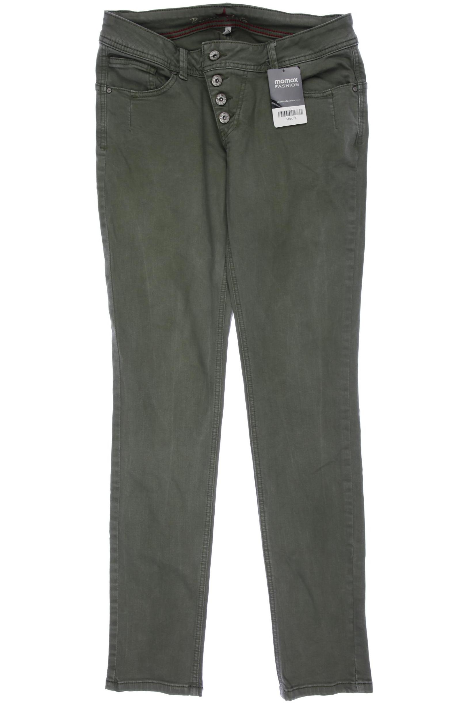 

Buena Vista Damen Jeans, grün, Gr. 0