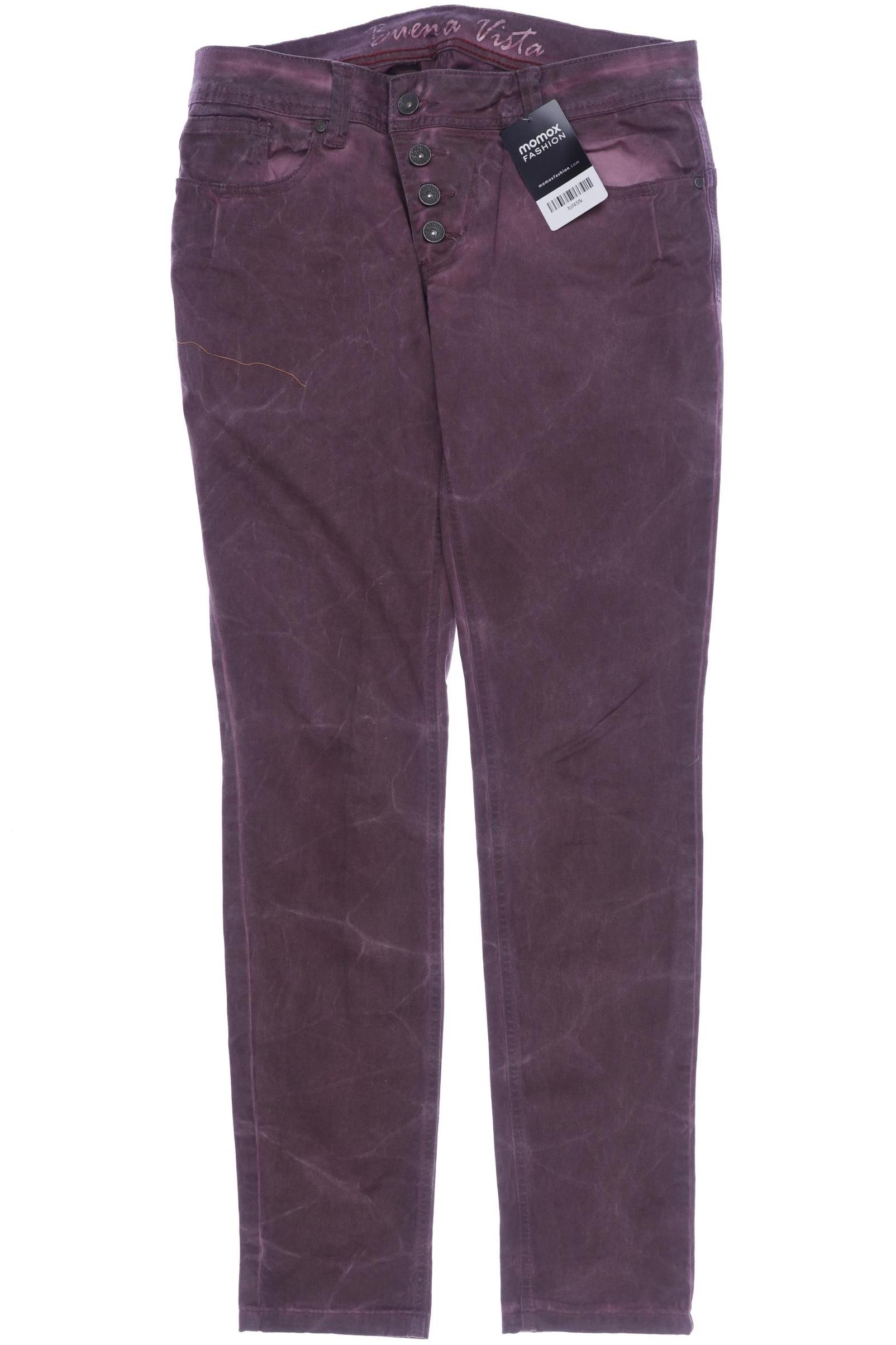 

Buena Vista Damen Jeans, bordeaux, Gr. 0