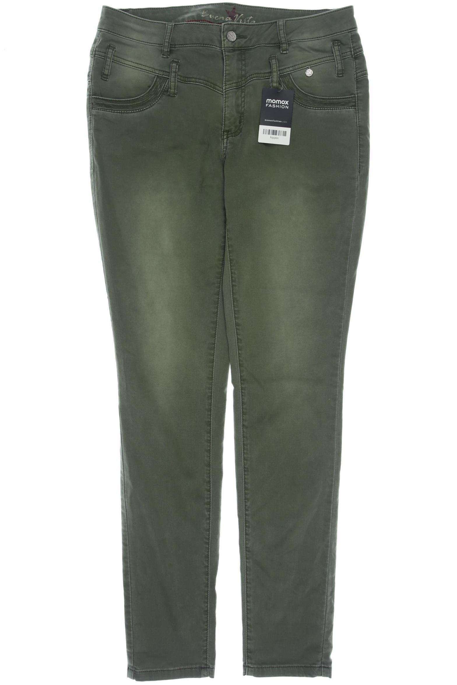 

Buena Vista Damen Jeans, grün, Gr. 0