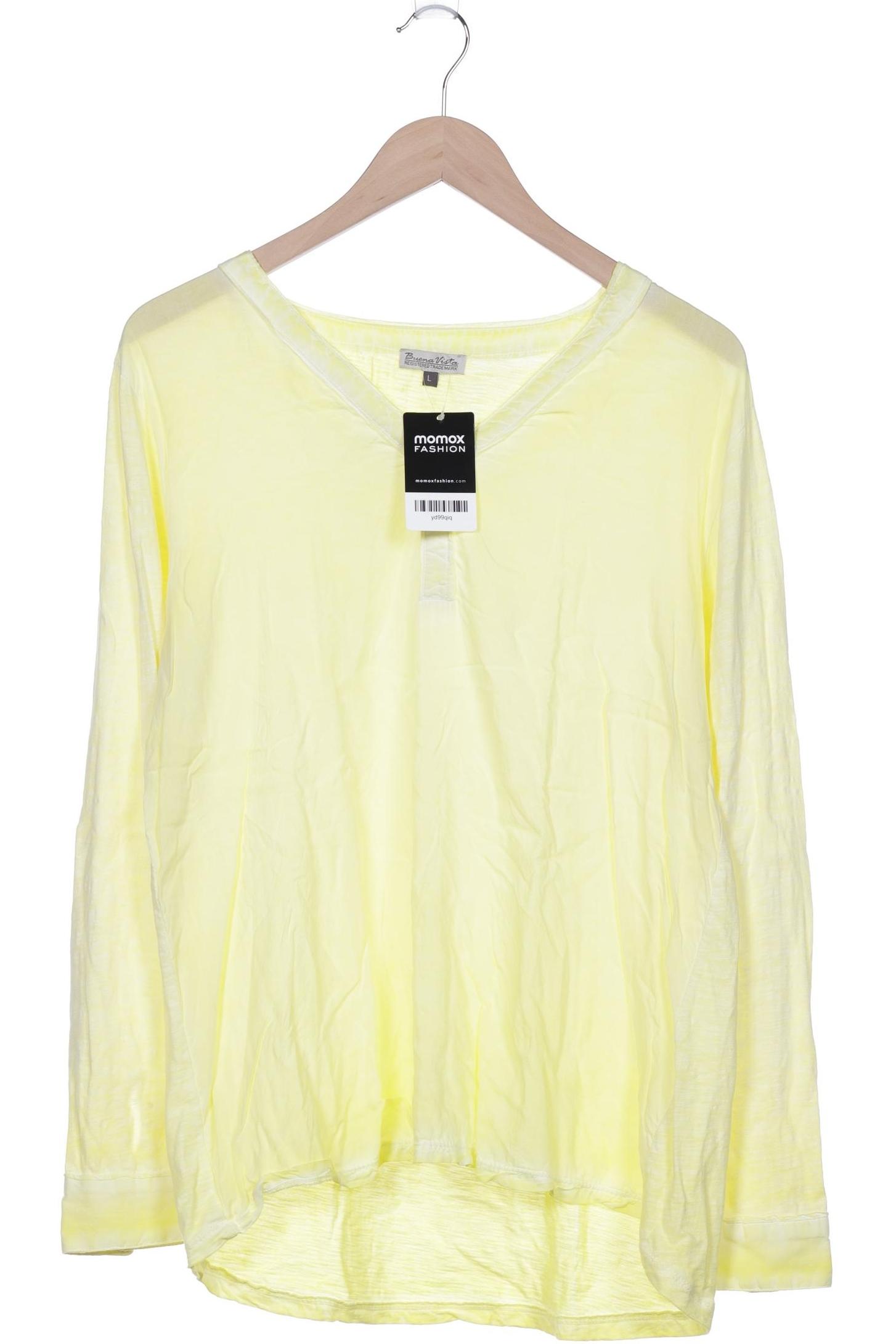 

Buena Vista Damen Langarmshirt, gelb, Gr. 42