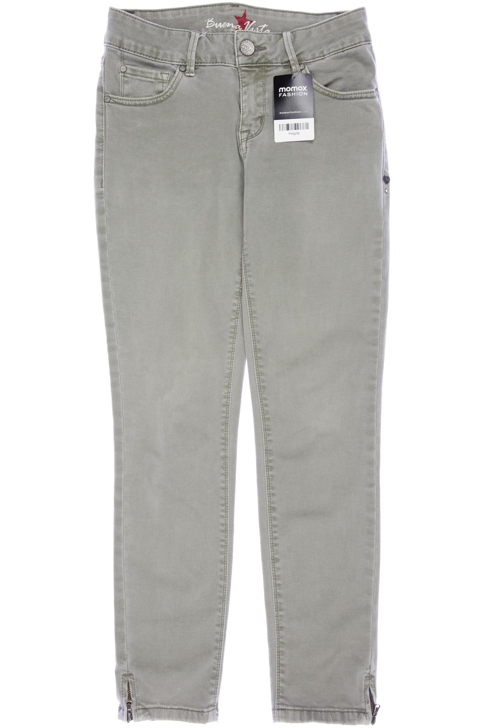 

Buena Vista Damen Jeans, hellgrün, Gr. 0
