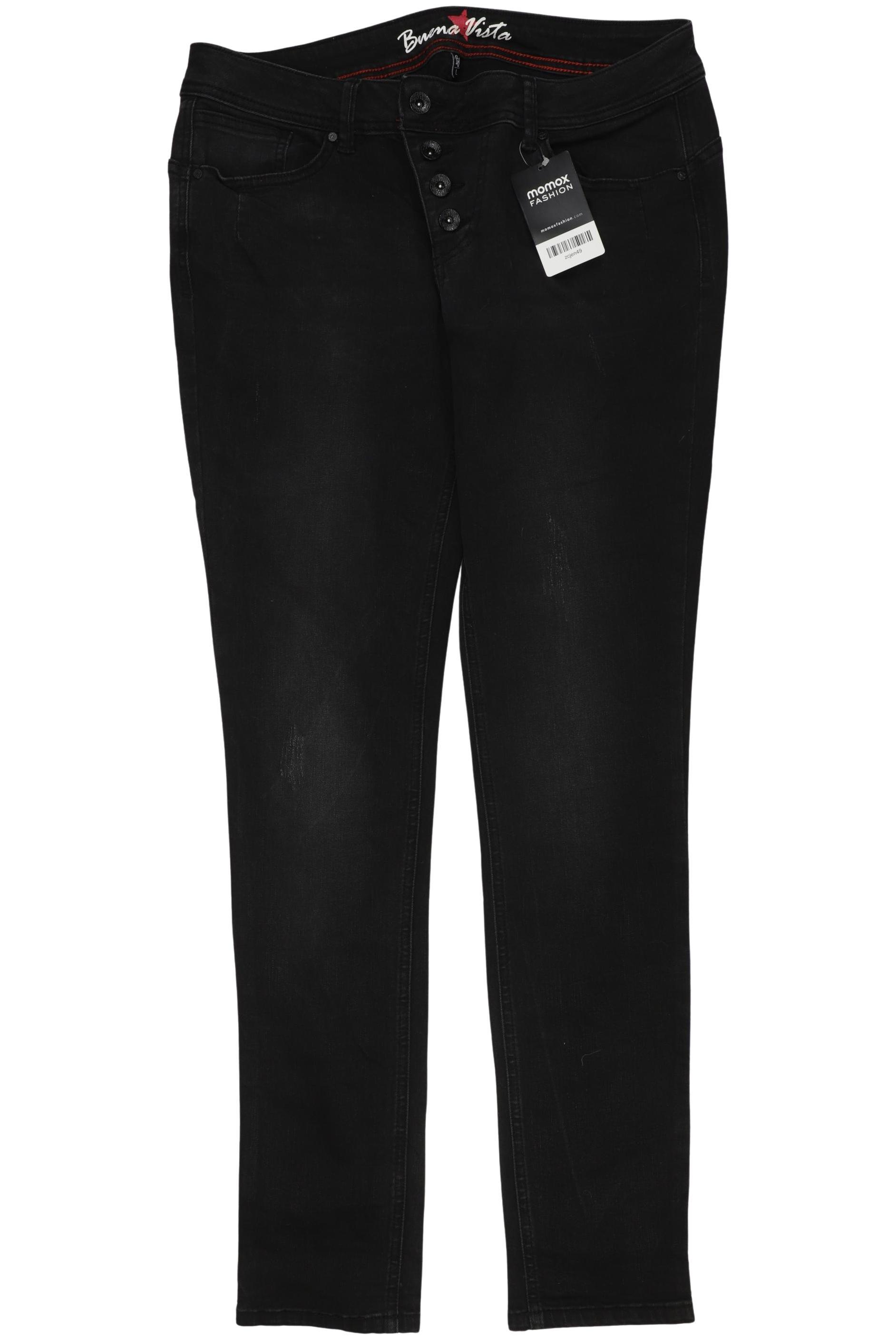 

Buena Vista Damen Jeans, schwarz, Gr. 0