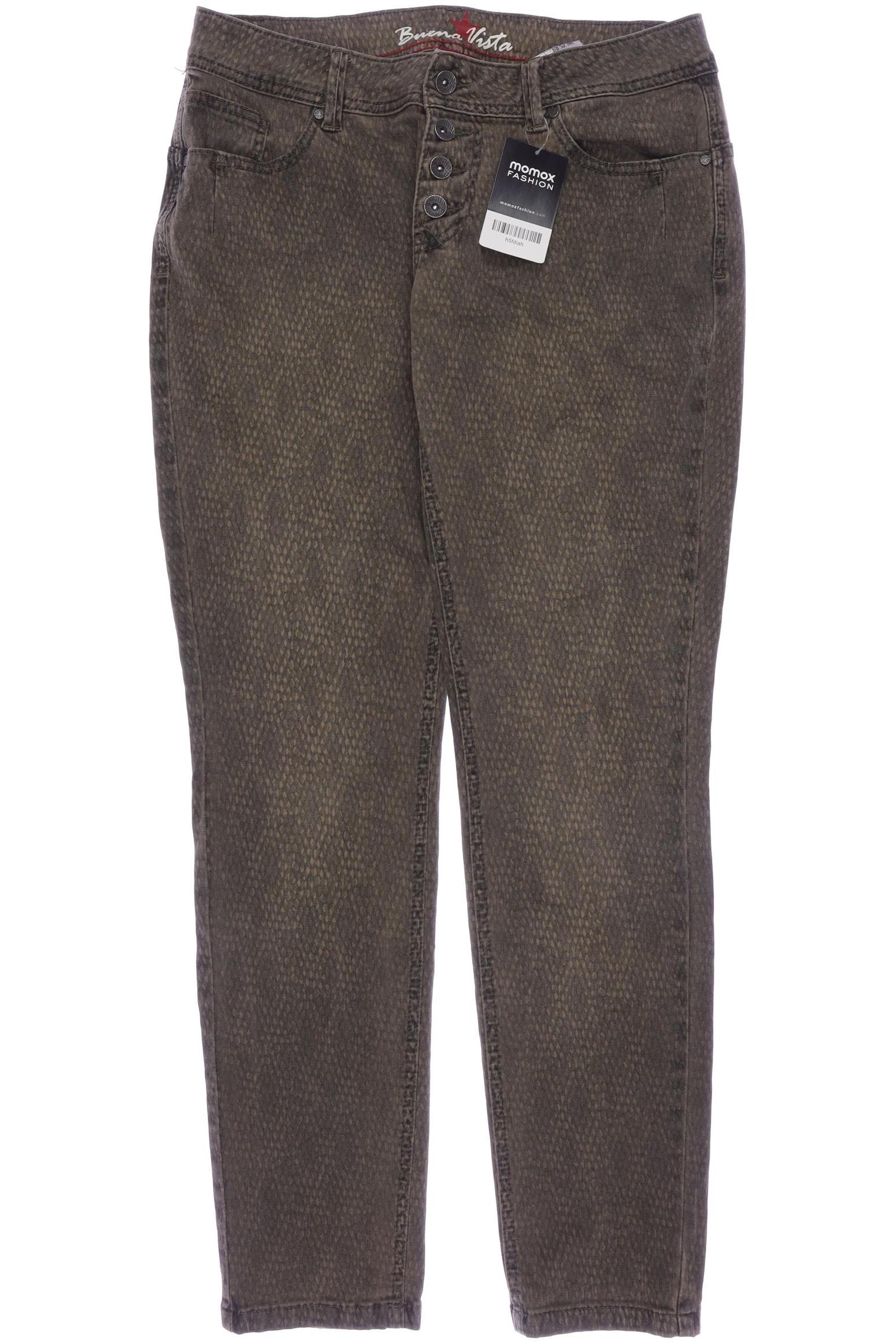

Buena Vista Damen Jeans, grün, Gr. 0