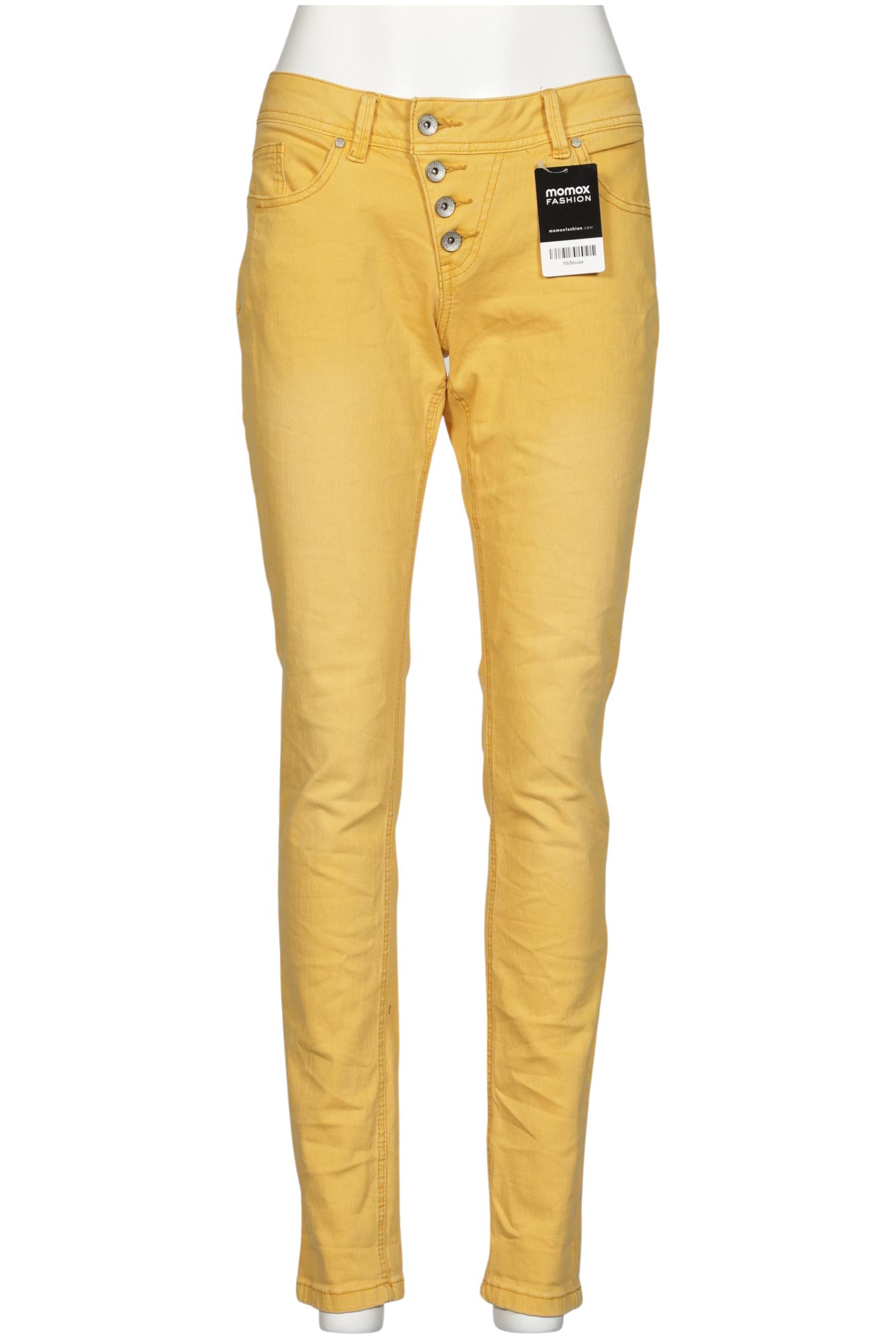 

Buena Vista Damen Jeans, gelb, Gr. 0