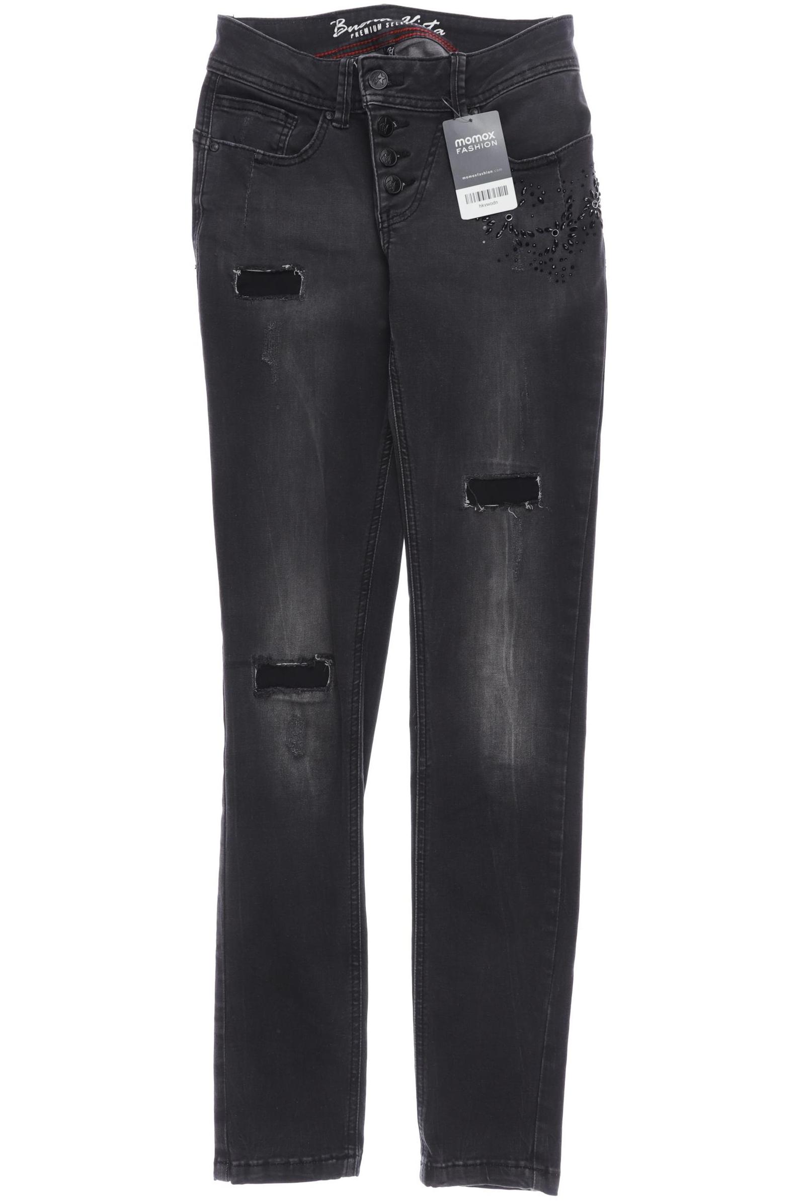 

Buena Vista Damen Jeans, schwarz, Gr. 0
