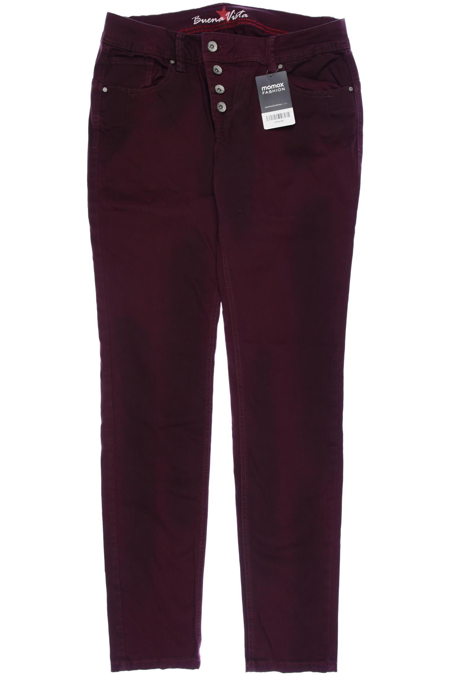 

Buena Vista Damen Jeans, bordeaux, Gr. 0