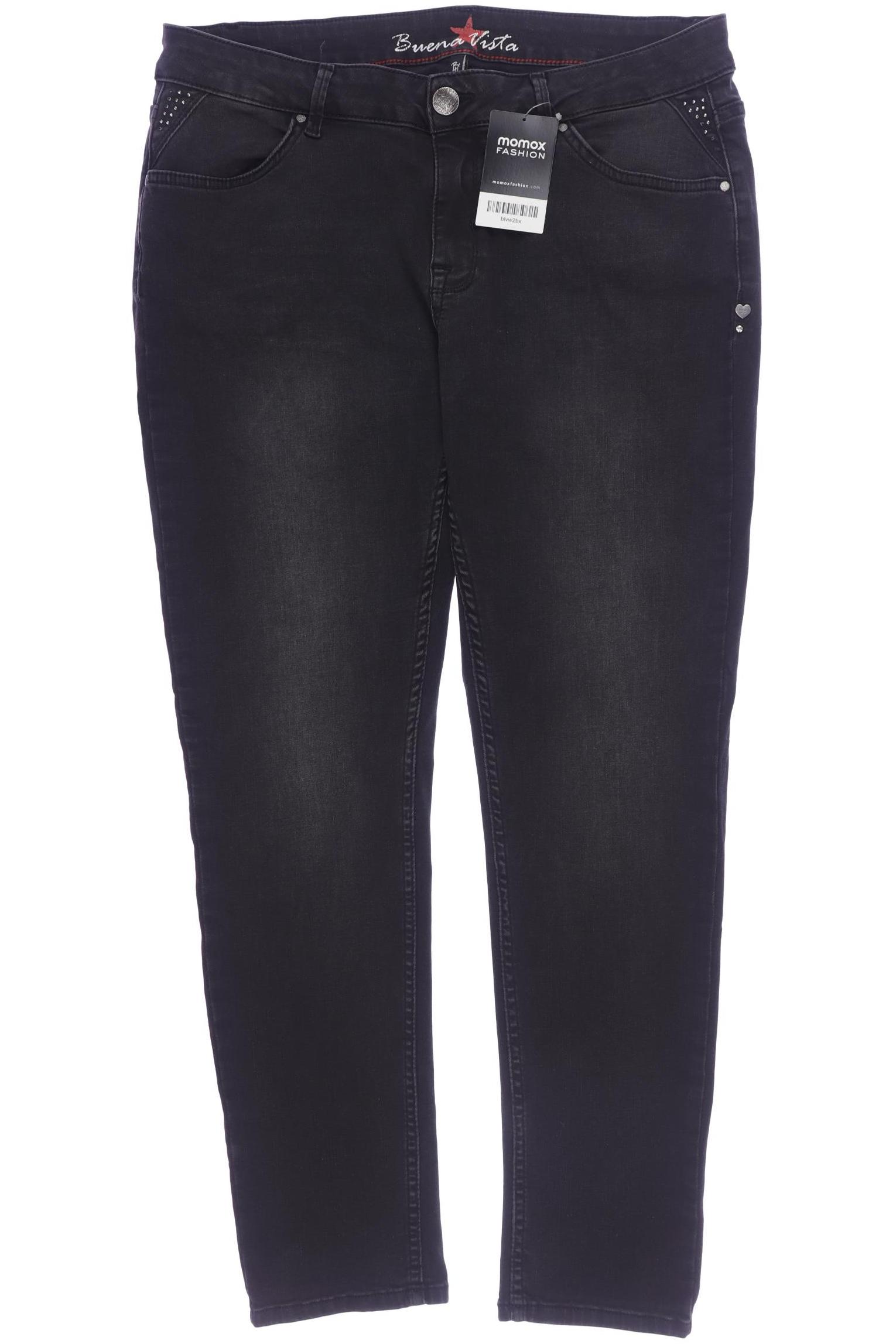 

Buena Vista Damen Jeans, schwarz, Gr. 0