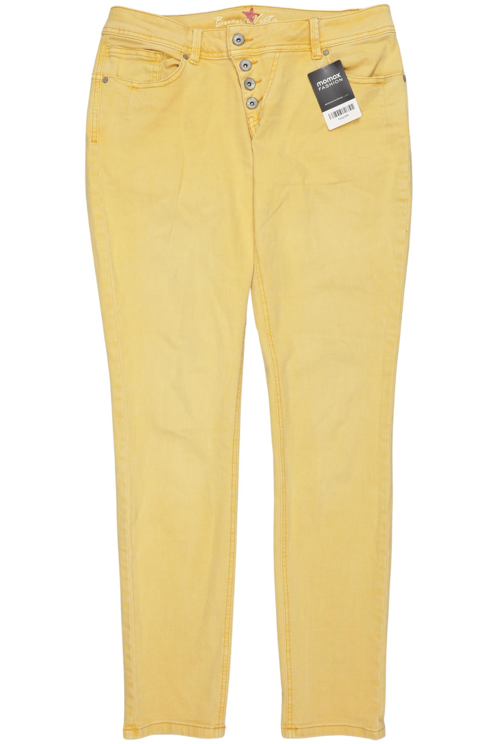 

Buena Vista Damen Jeans, gelb, Gr. 0