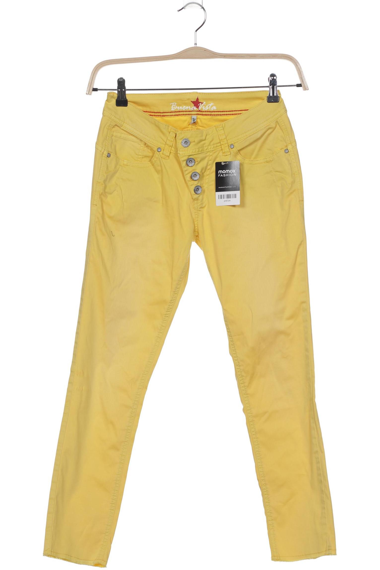 

Buena Vista Damen Jeans, gelb, Gr. 0
