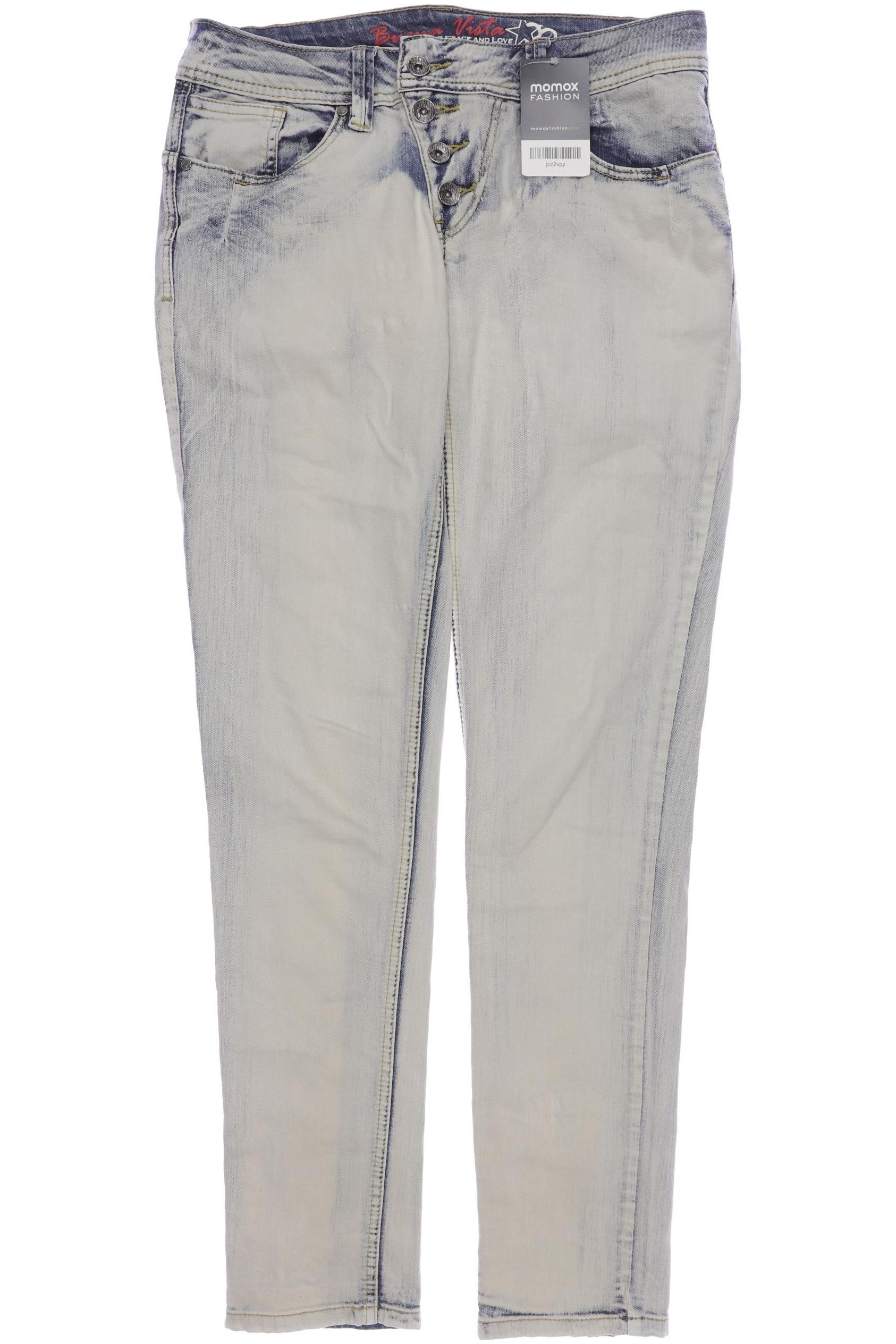 

Buena Vista Damen Jeans, cremeweiß, Gr. 0