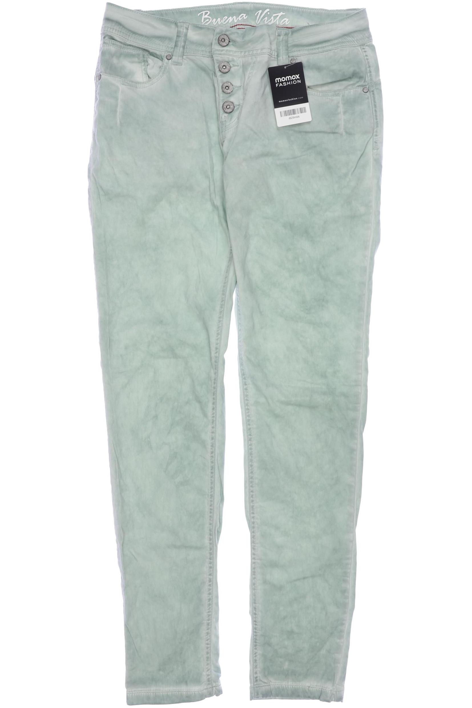 

Buena Vista Damen Jeans, hellgrün, Gr. 0