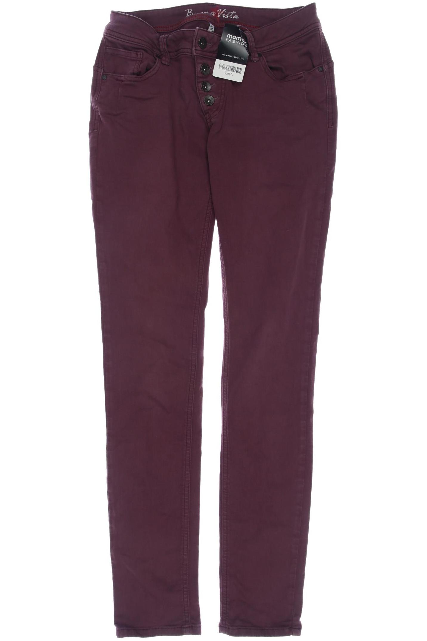

Buena Vista Damen Jeans, bordeaux, Gr. 0