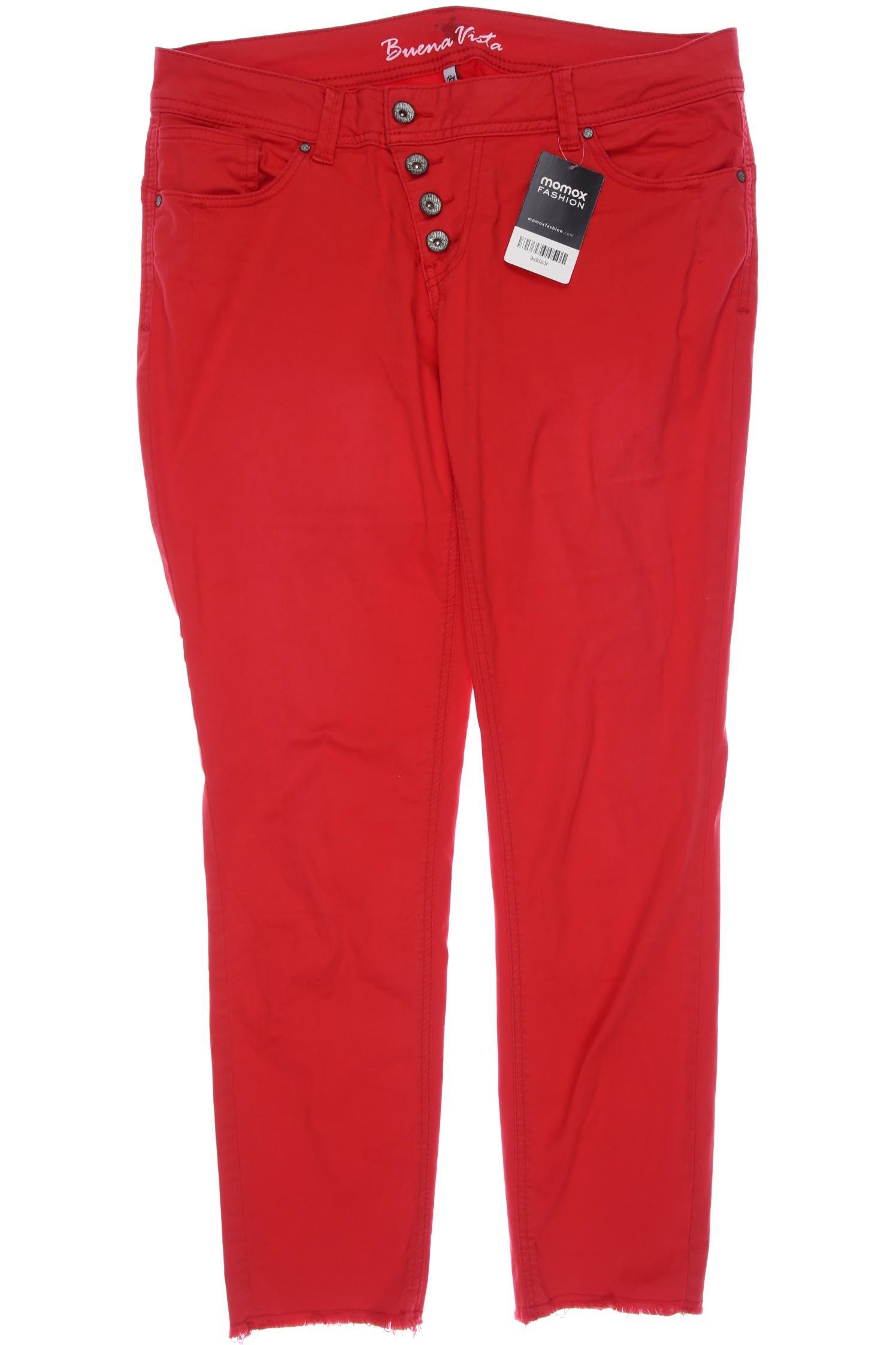 

Buena Vista Damen Jeans, rot, Gr. 0