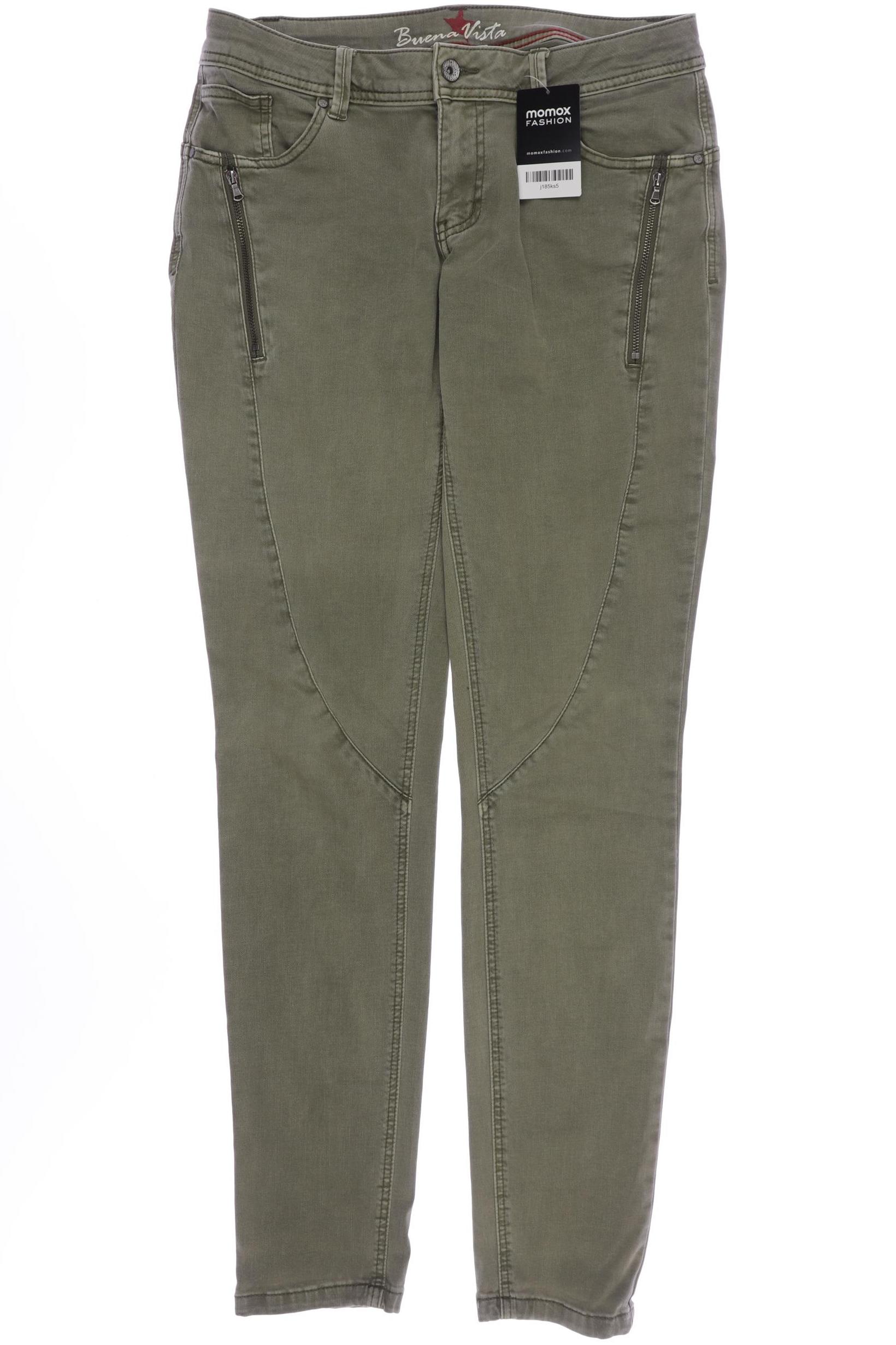 

Buena Vista Damen Jeans, hellgrün, Gr. 0