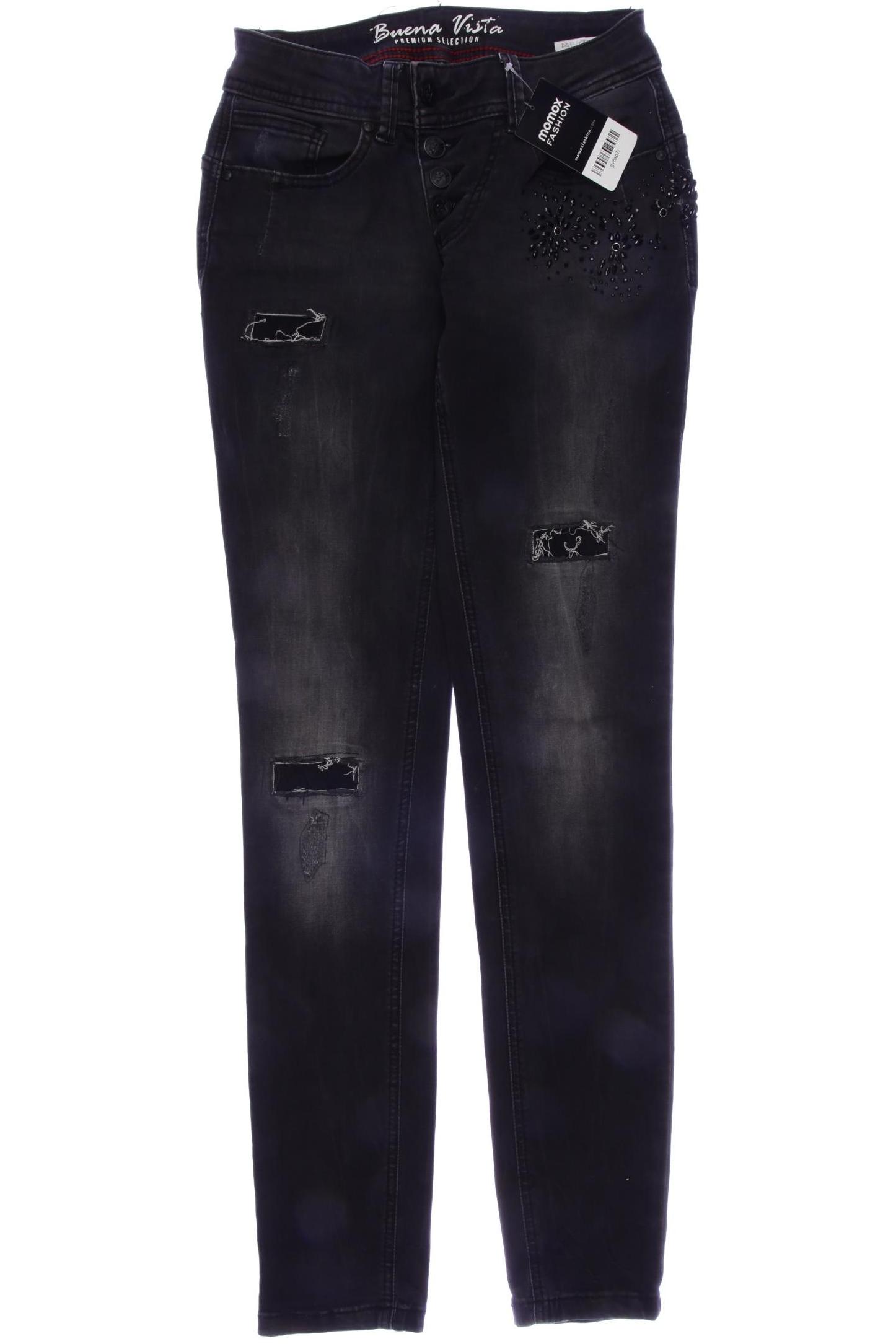 

Buena Vista Damen Jeans, schwarz, Gr. 0