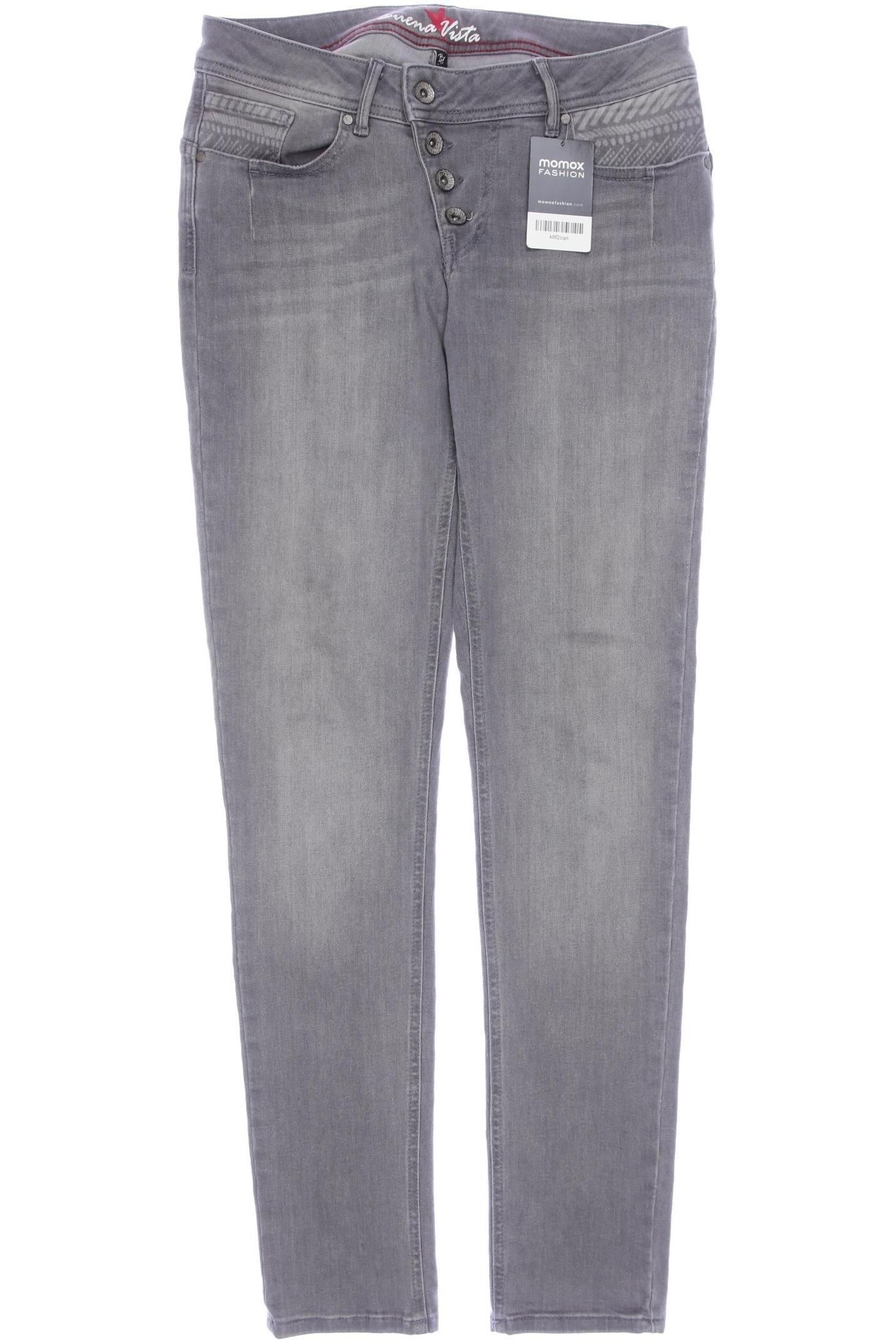 

Buena Vista Damen Jeans, grau, Gr. 0