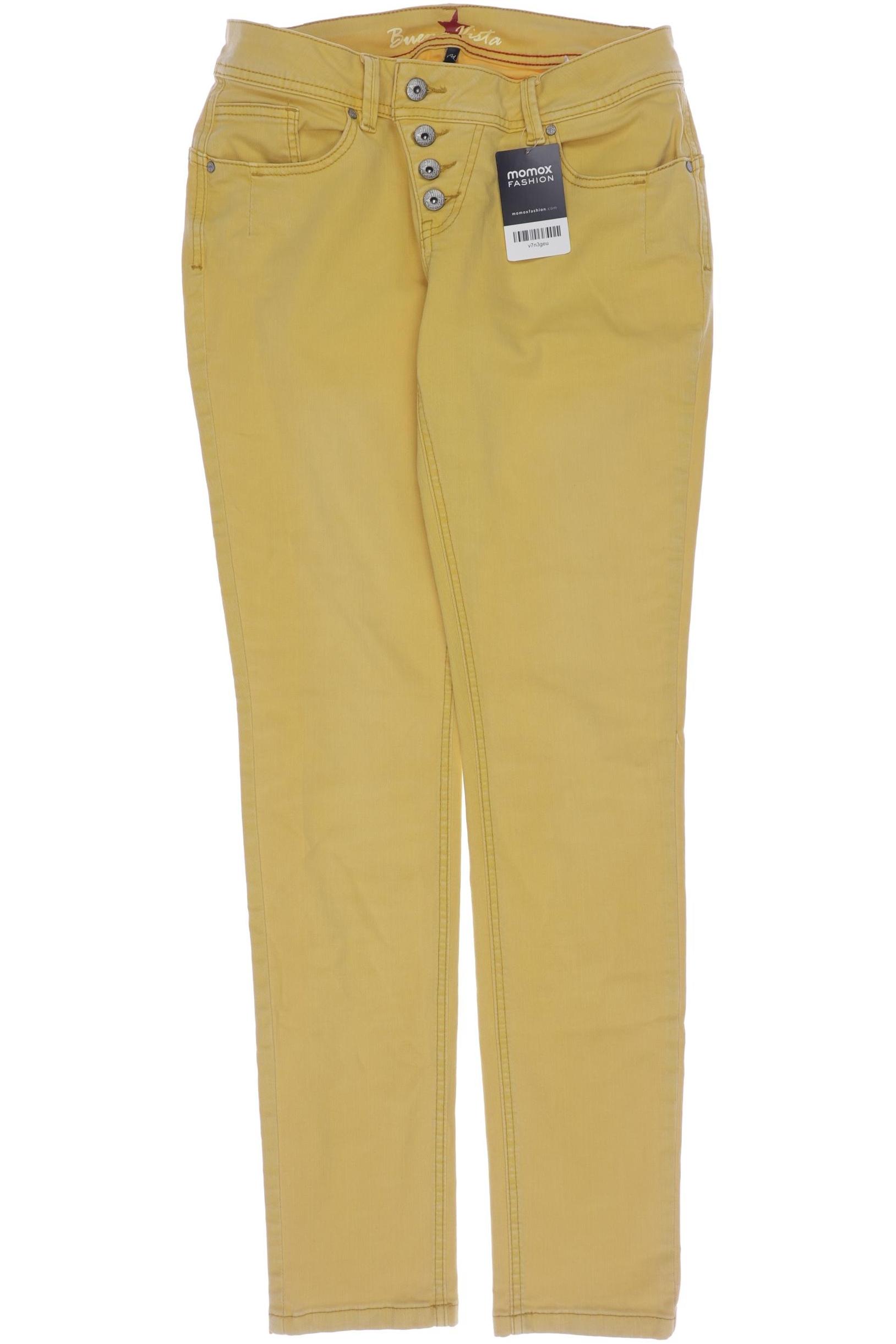 

Buena Vista Damen Jeans, gelb, Gr. 0