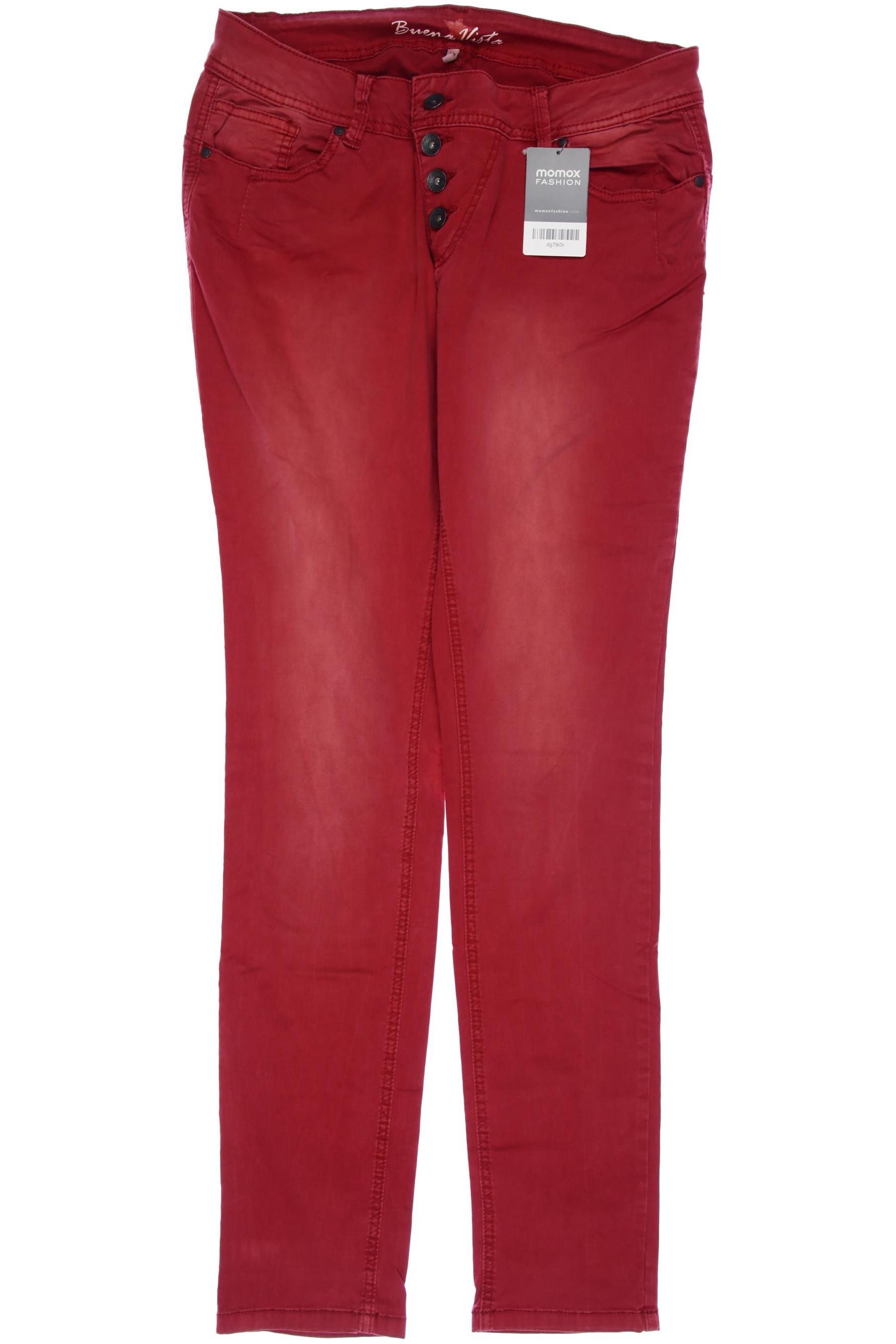 

Buena Vista Damen Jeans, rot, Gr. 0