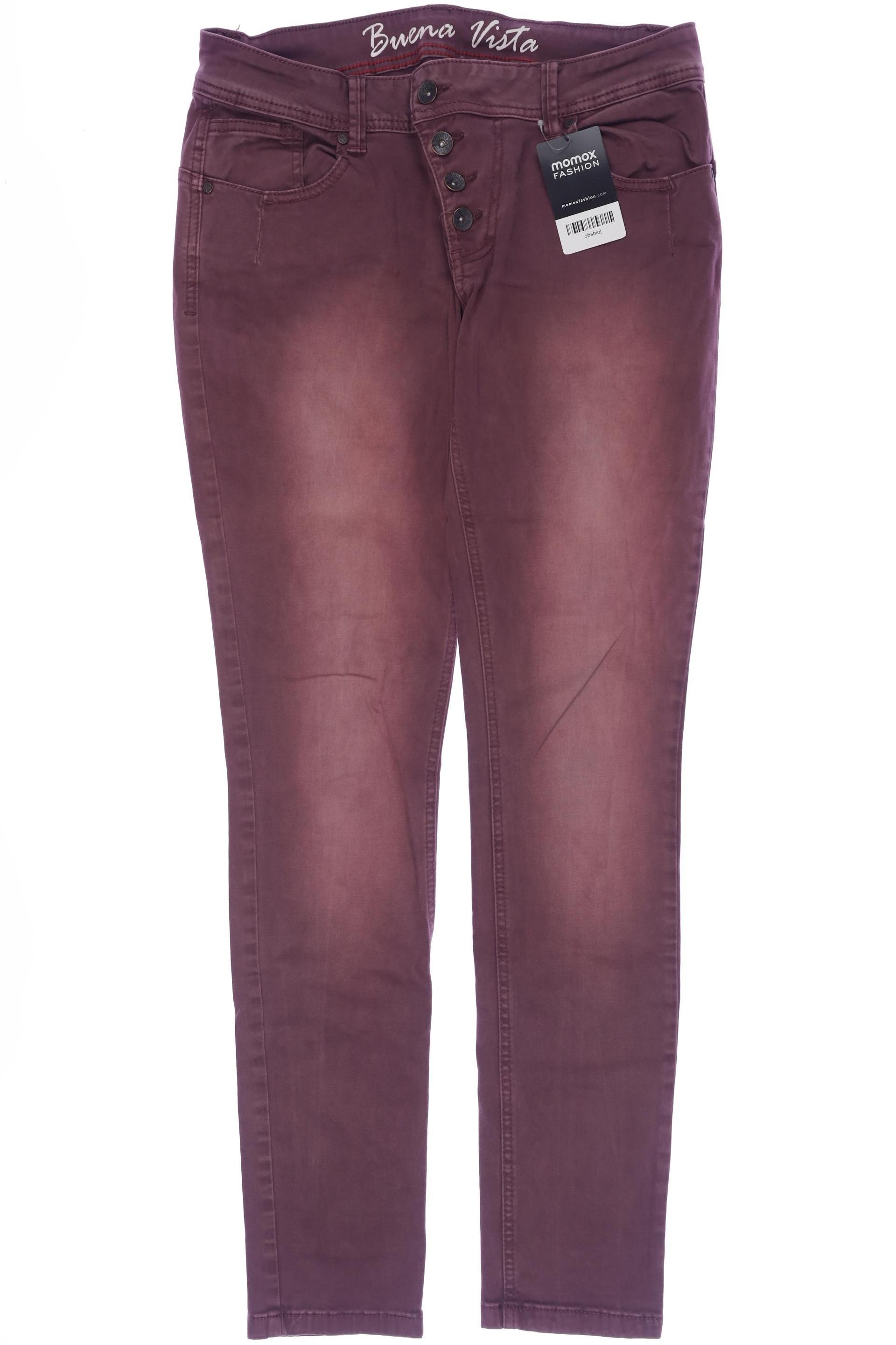 

Buena Vista Damen Jeans, bordeaux, Gr. 0