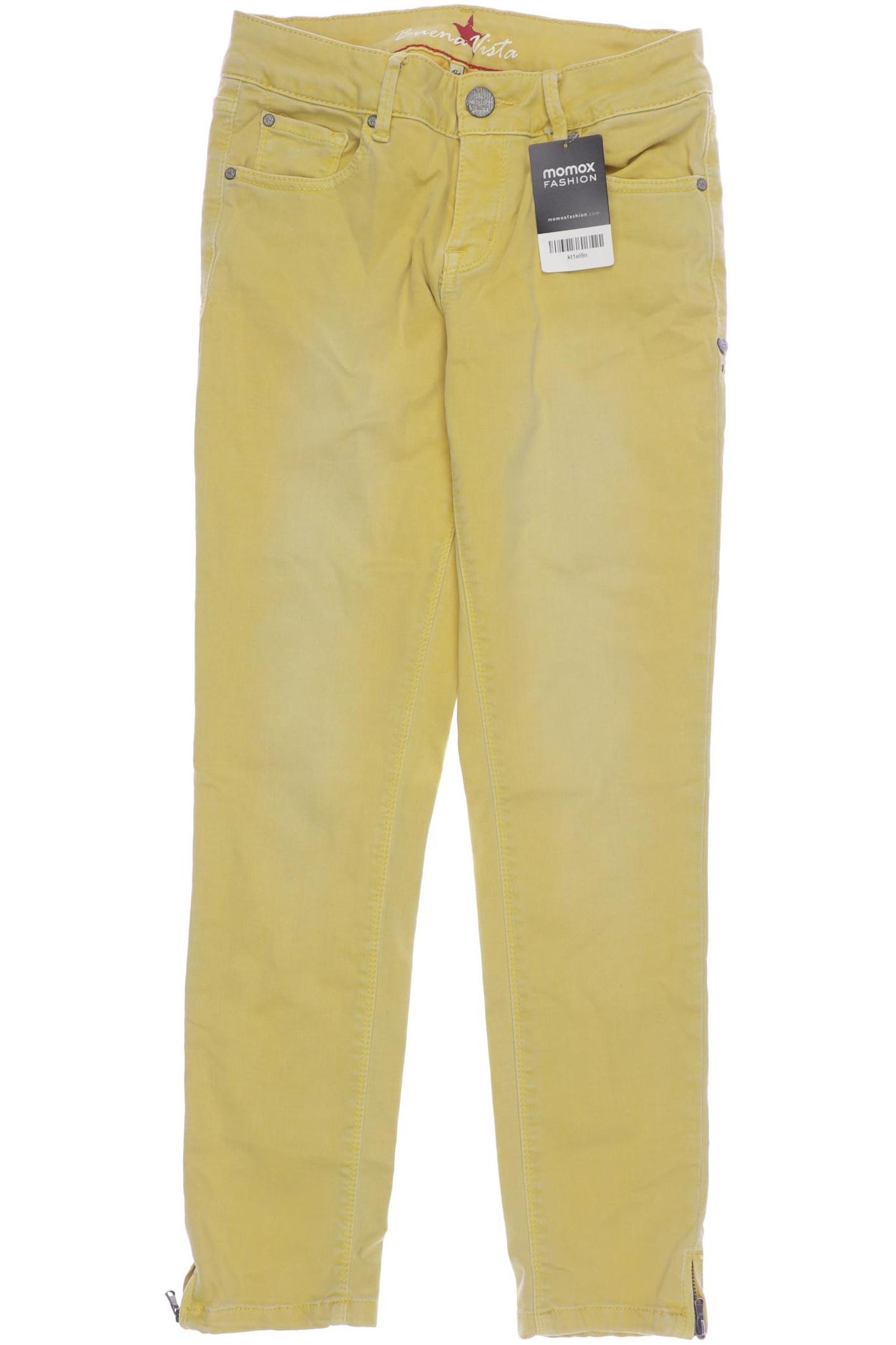 

Buena Vista Damen Jeans, gelb, Gr. 0