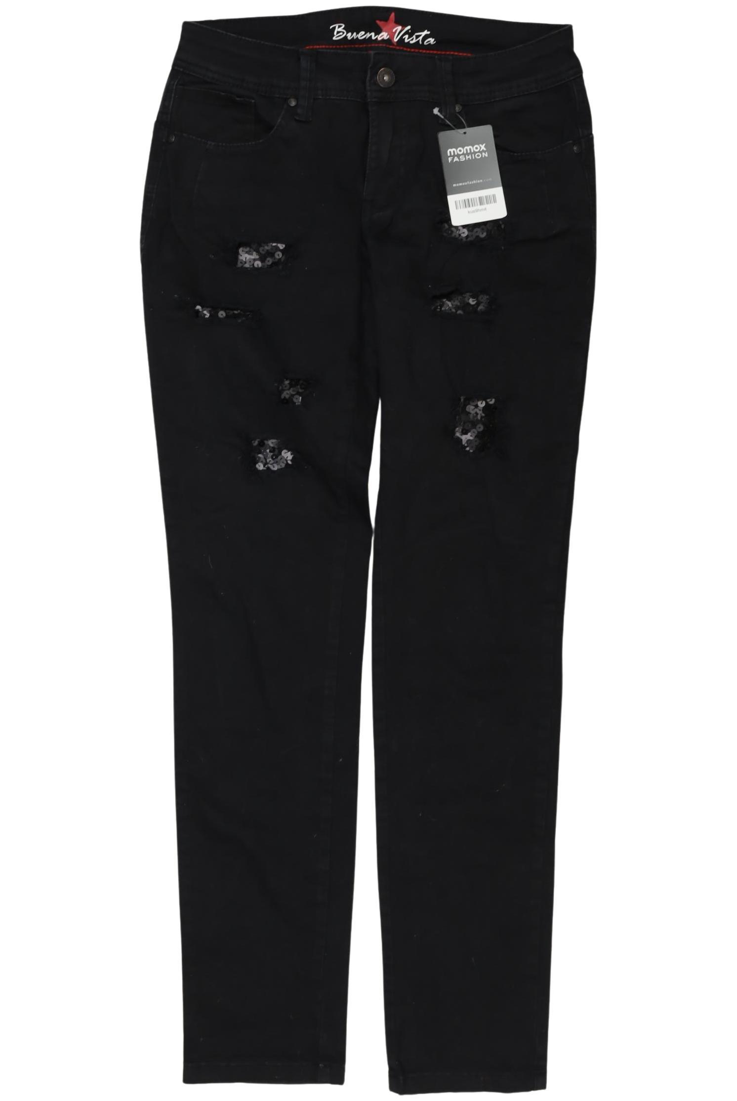 

Buena Vista Damen Jeans, schwarz, Gr. 0