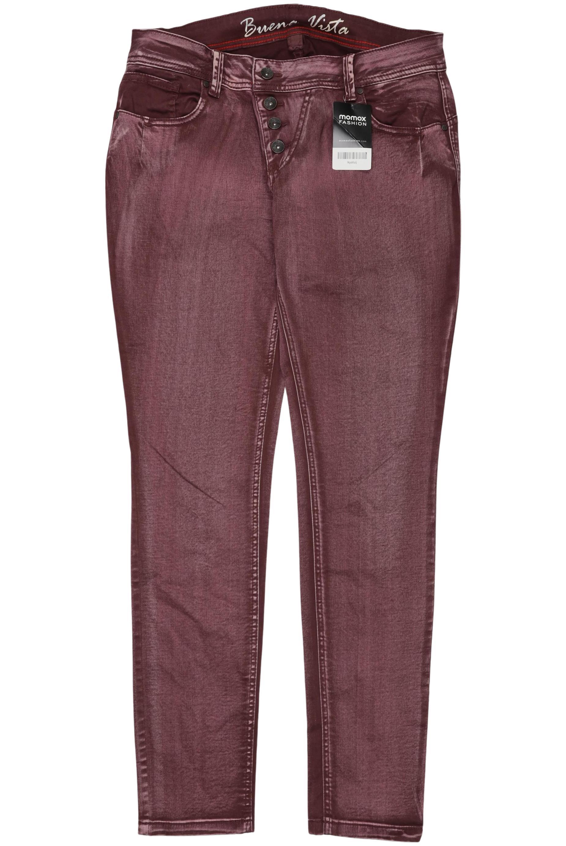

Buena Vista Damen Jeans, bordeaux, Gr. 0