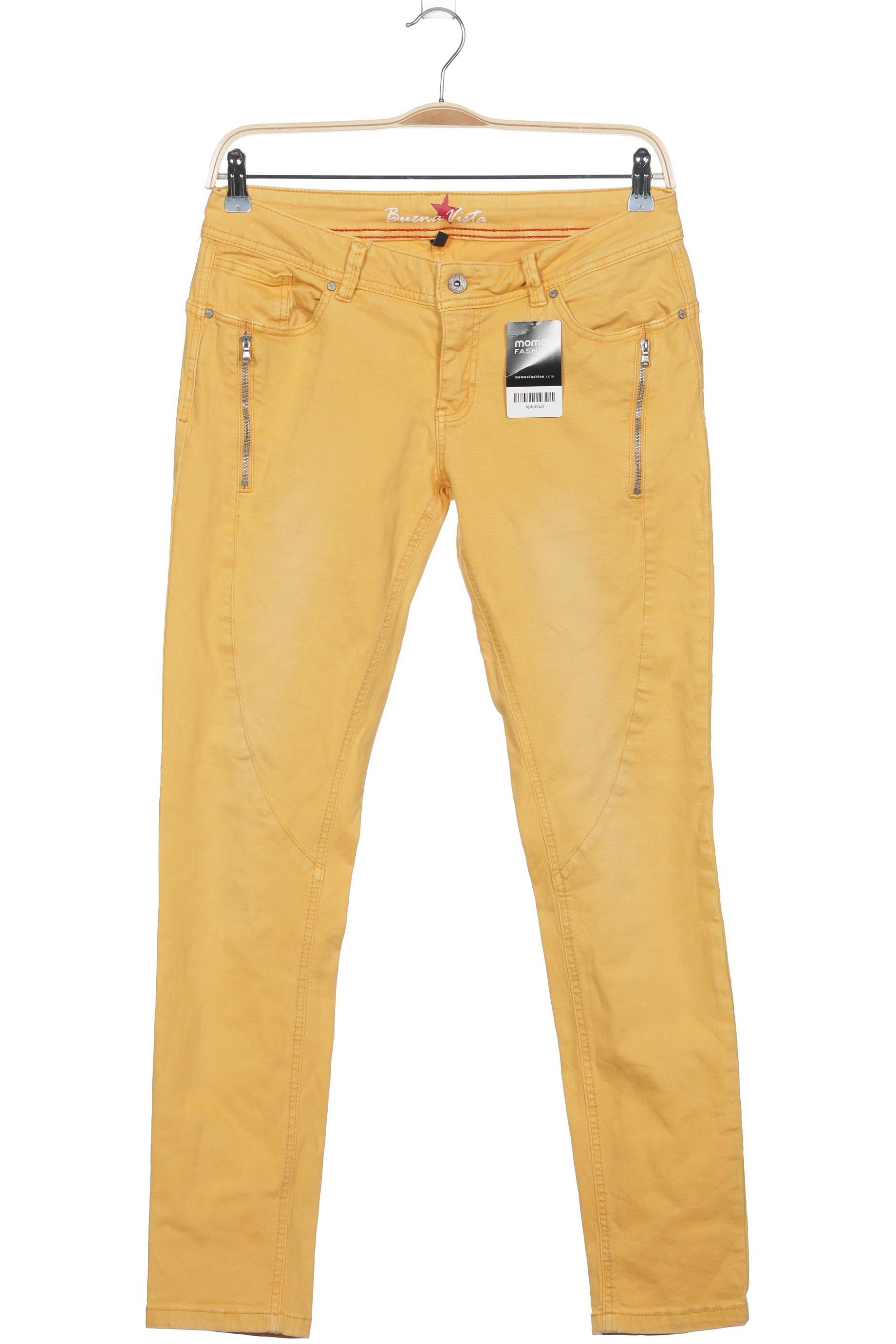 

Buena Vista Damen Jeans, gelb, Gr. 0