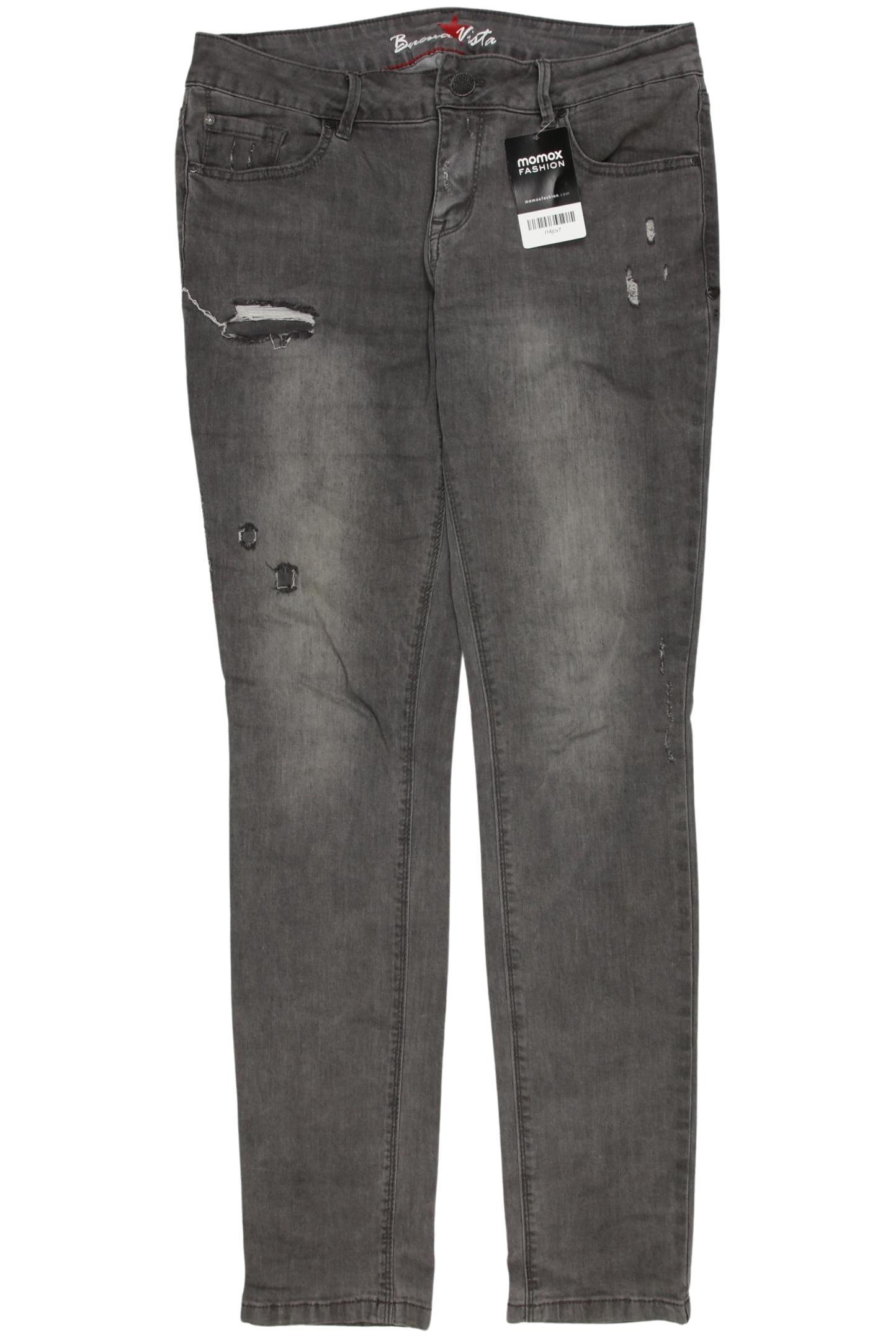 

Buena Vista Damen Jeans, grau, Gr. 0