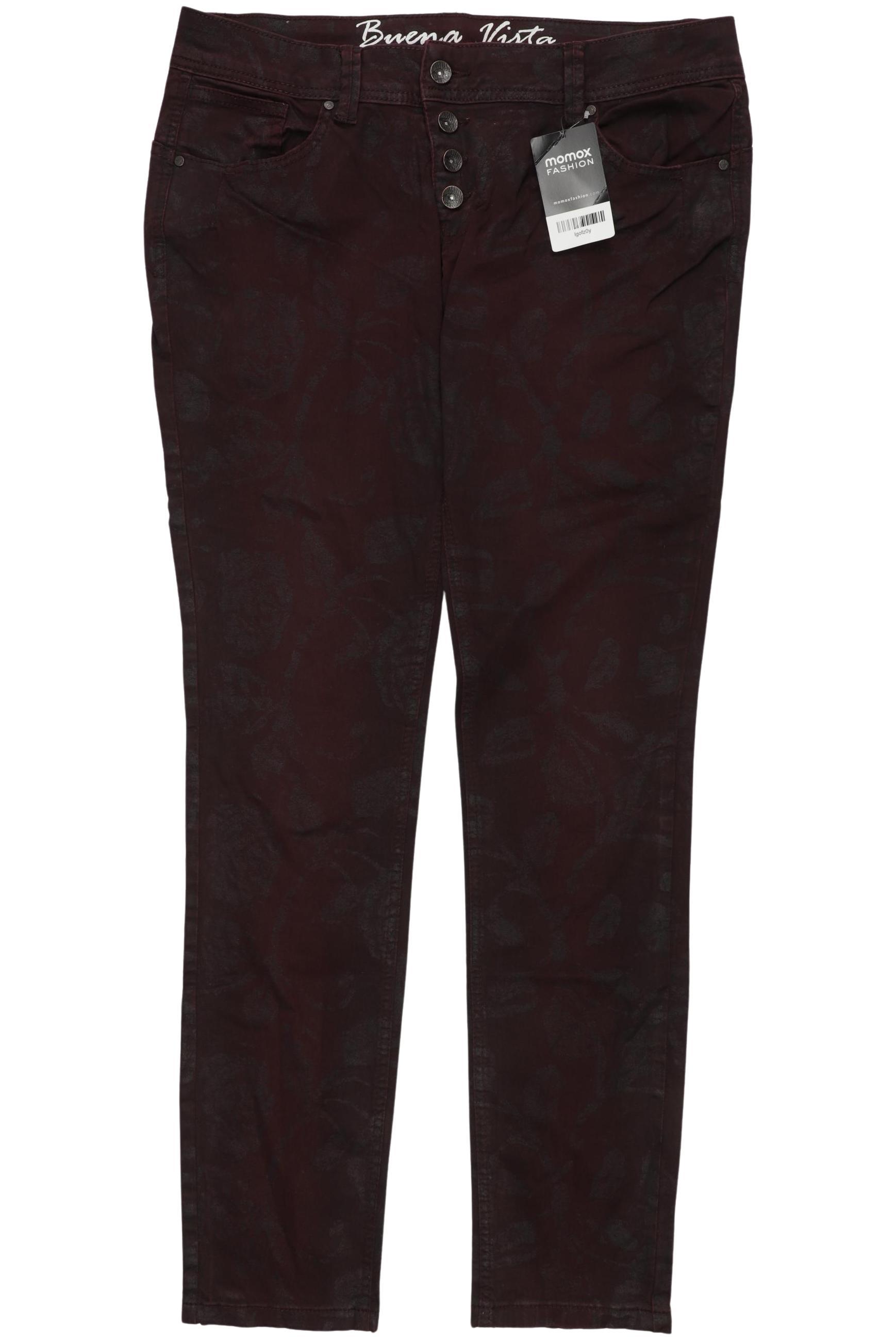 

Buena Vista Damen Jeans, bordeaux, Gr. 0